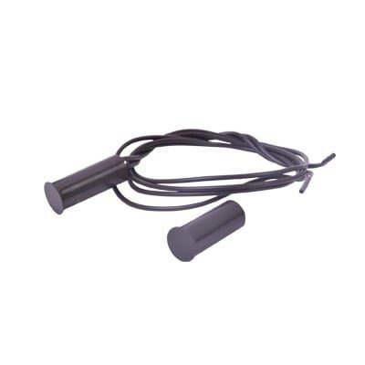 Contacto magnético para puertas y ventanas aluminio y madera de empotrar color café /GAP: 19mm SF-1017BR - SFIRE