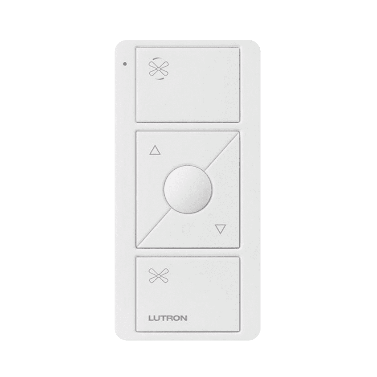 Control PICO inalambrico para abanico de techo. PJ23BRLGWHF01 - LUTRON ELECTRONICS