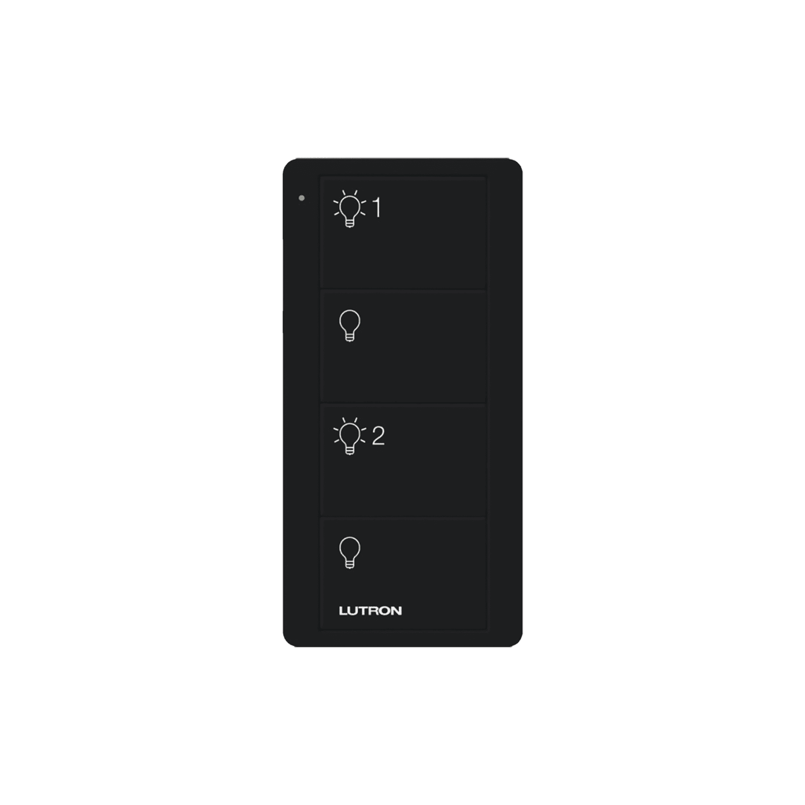 Control remoto PICO inalámbrico con 4 botones  encender/apagar grupo/escenas,  complemente con un atenuador o switch on/off PJ24BBLL21P - LUTRON ELECTRONICS