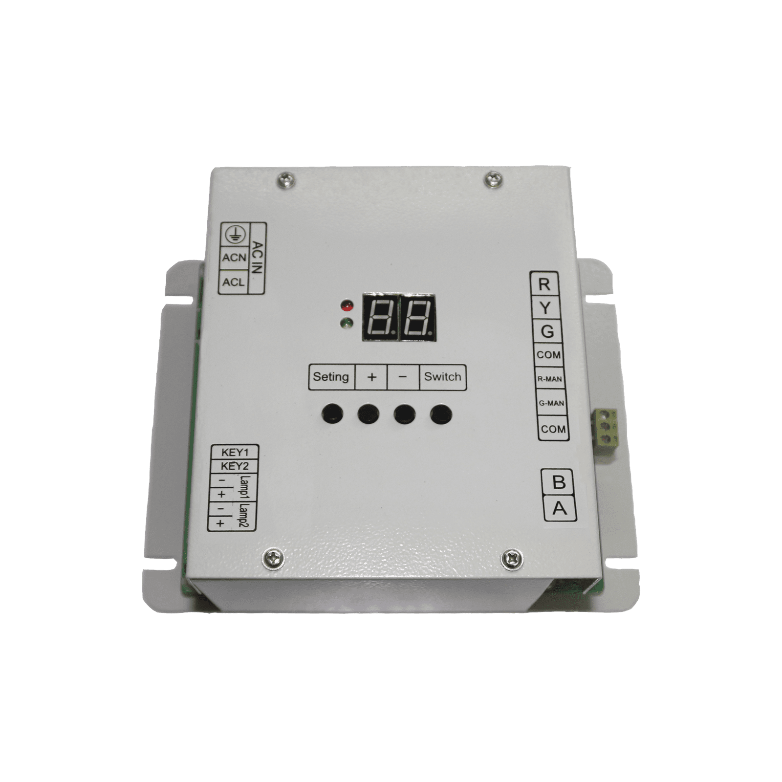 Controlador D / Tráfico P / Cruce Peatonal / 5 Salidas / Con Gabinete. PROPEDPASS - AccessPRO