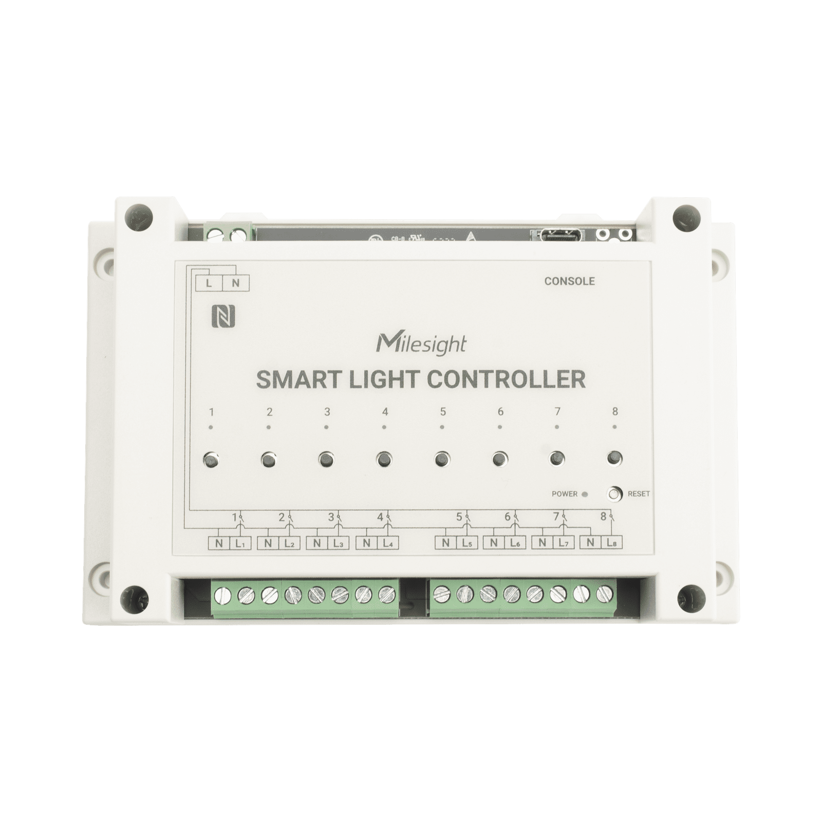 Controlador Inteligente para Gestión de Energía e Iluminación con LoRaWAN WS558915MPNLN - MILESIGHT