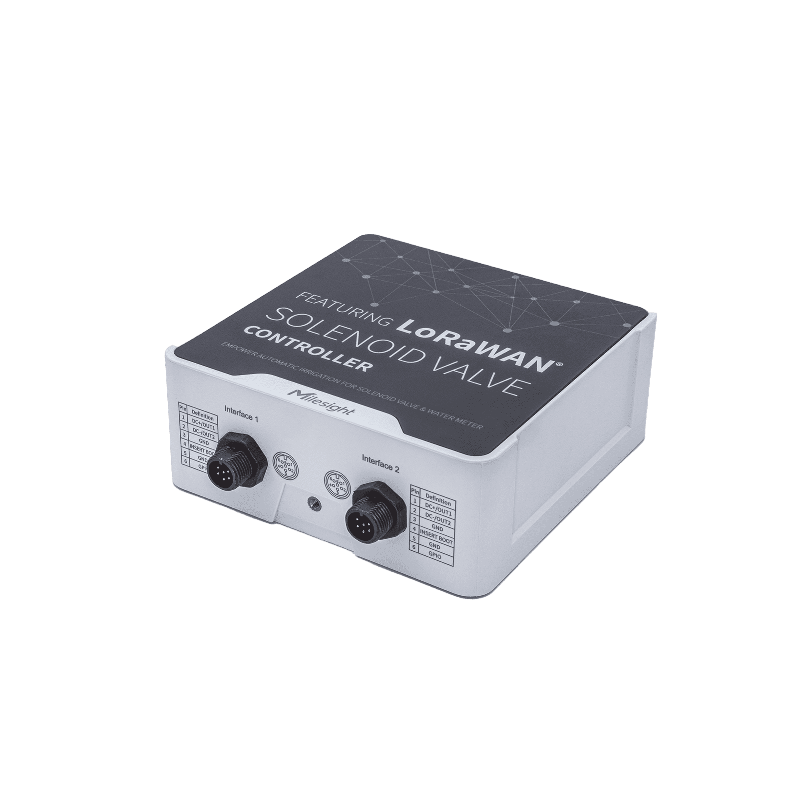 Controlador IoT Industrial con Entradas y Salidas Digitales para Automatización LoRaWAN UC512DI915M - MILESIGHT