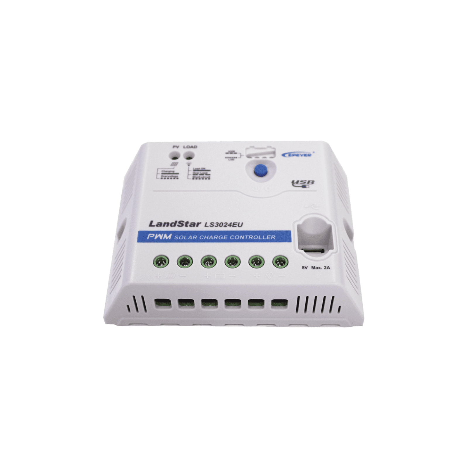 Controlador Solar PWM 12/24 V 30 A, Salida USB LS-3024-EU - EPEVER