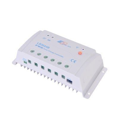 Controlador Solar de Carga y Descarga PWM 12/24V 30A, Parámetros Configurables LS-3024-B - EPEVER