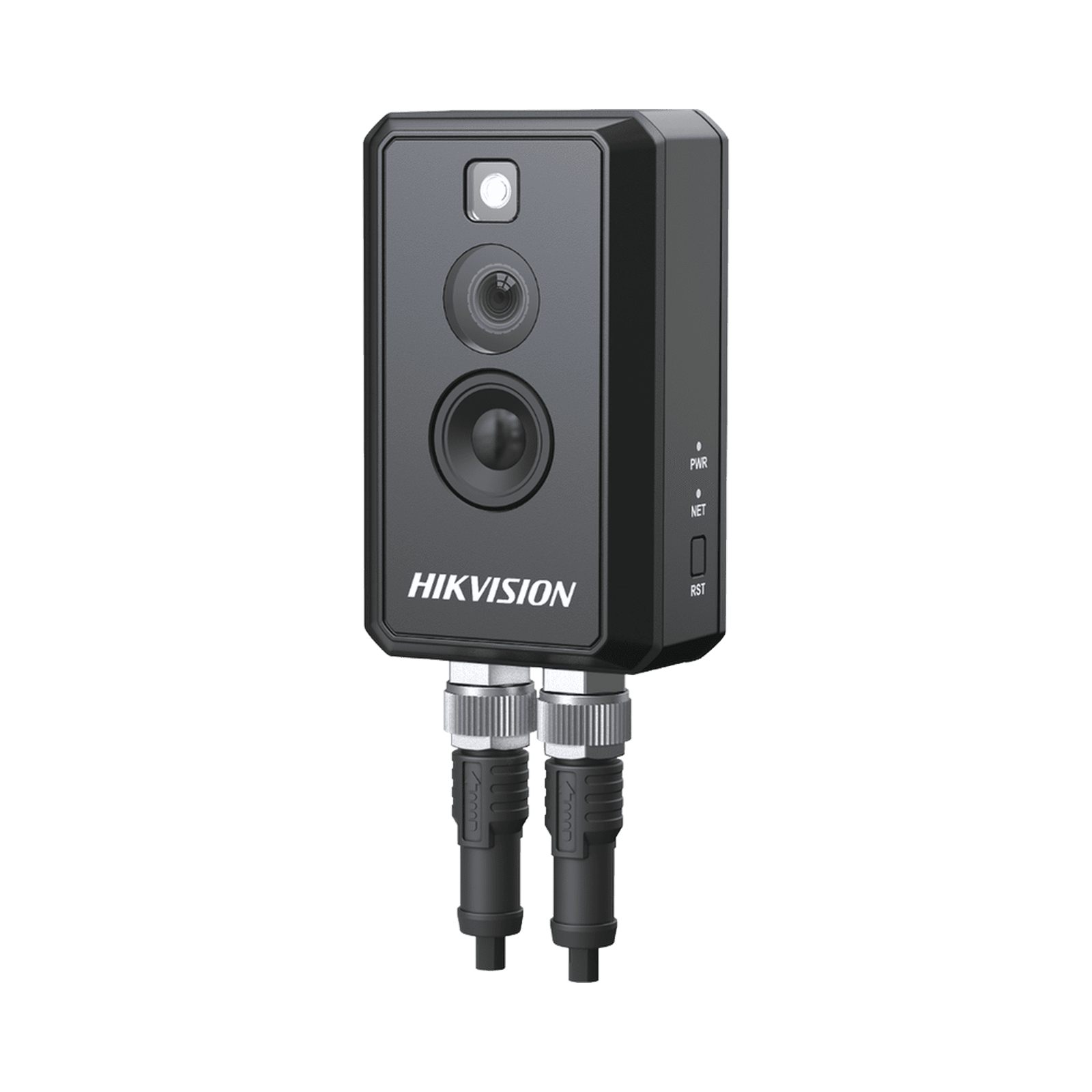 Cubo IP Dual / Térmica 3.1 mm (160 x 120) / 2ºC de Precisión / Óptico 1.29 mm (2 Megapixel) / PoE / Termométrica / Ideal para Sites o Lugares Pequeños DS-2TD3017T-3/V - HIKVISION