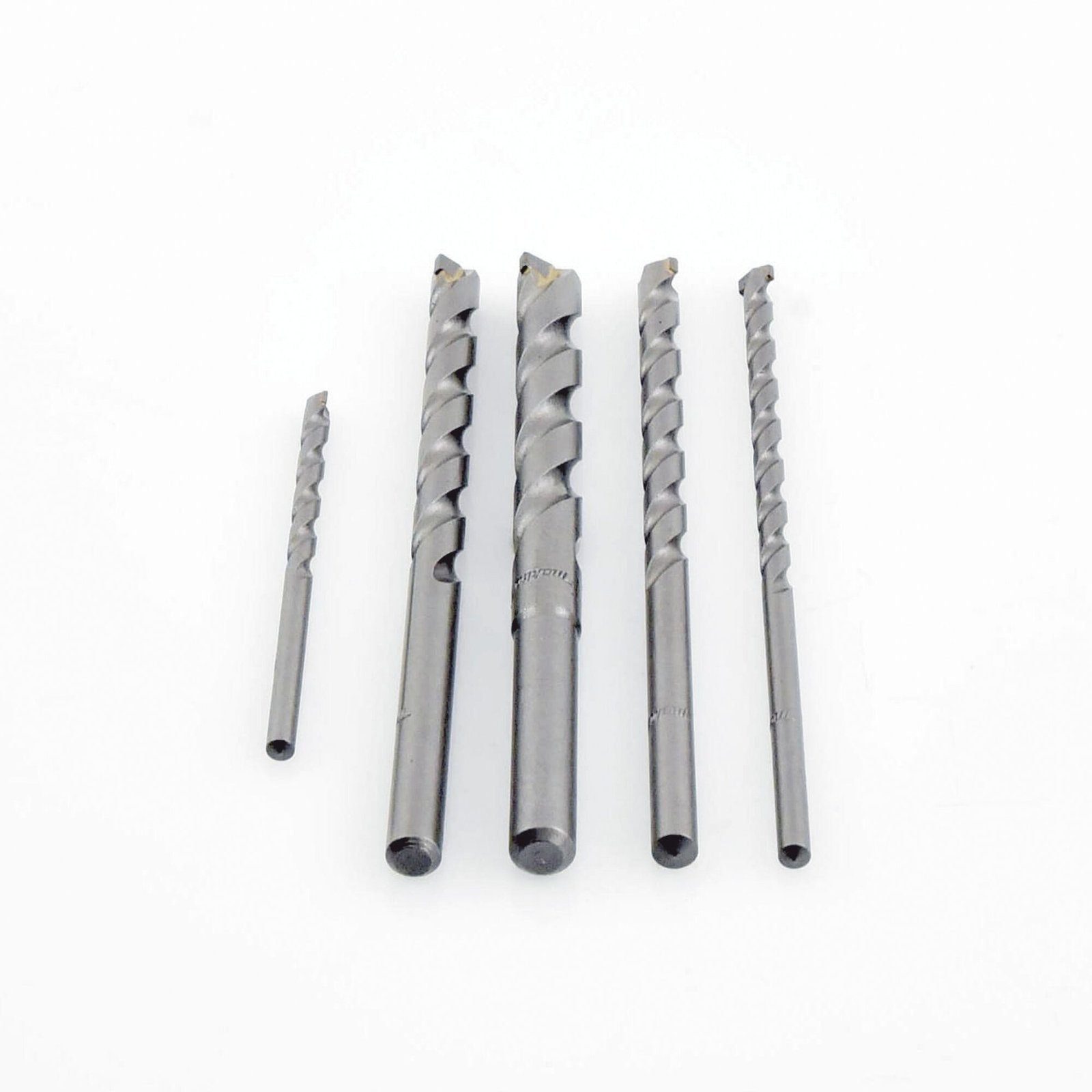 Juego de 5 Pzas. de Broca para Concreto, Zanco Recto (3/16″, 1/4″, 5/16″, 3/8″ y 1/2″). D-36033 - MAKITA