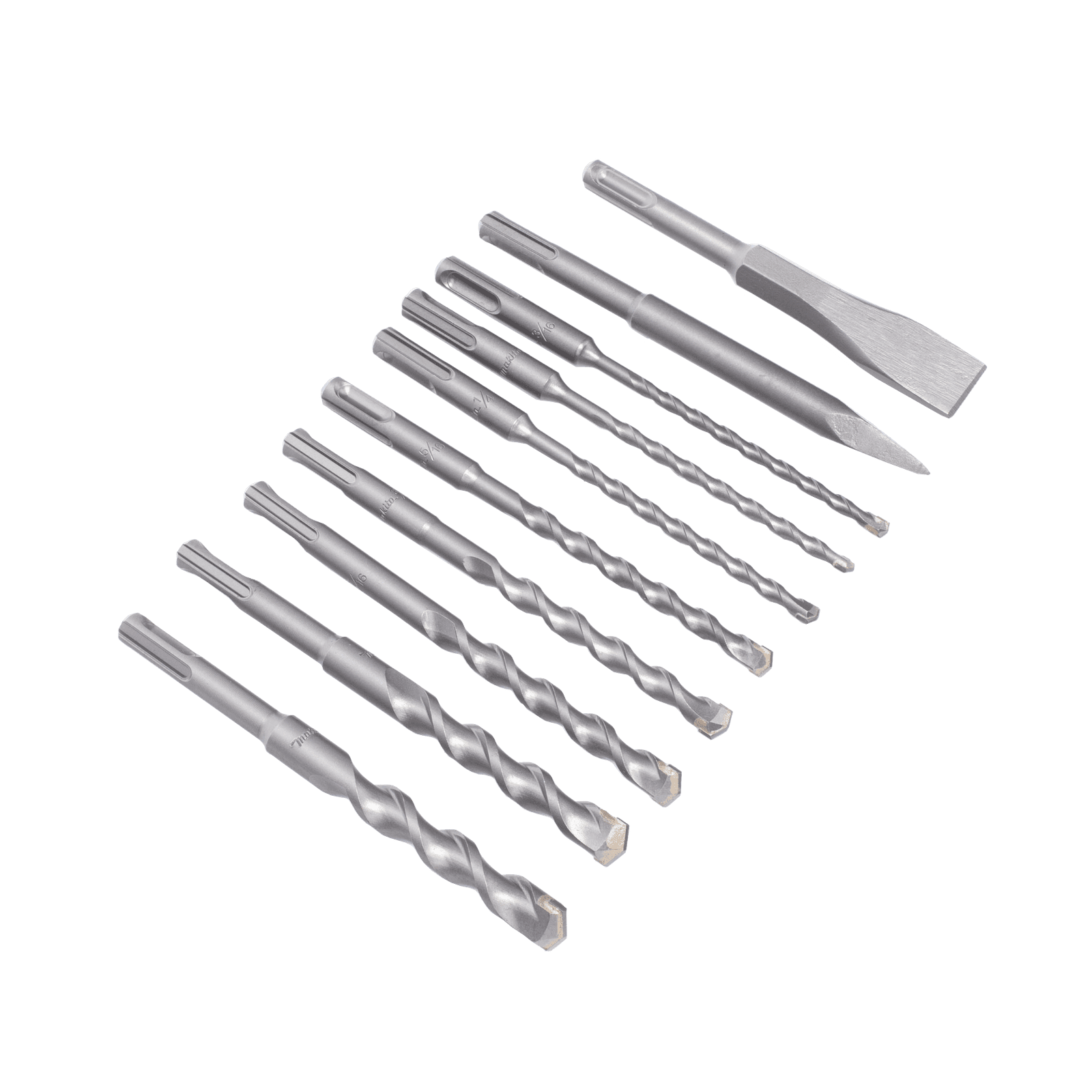 Juego con 10 piezas de brocas y cinceles SDS PLUS D-45820 - MAKITA