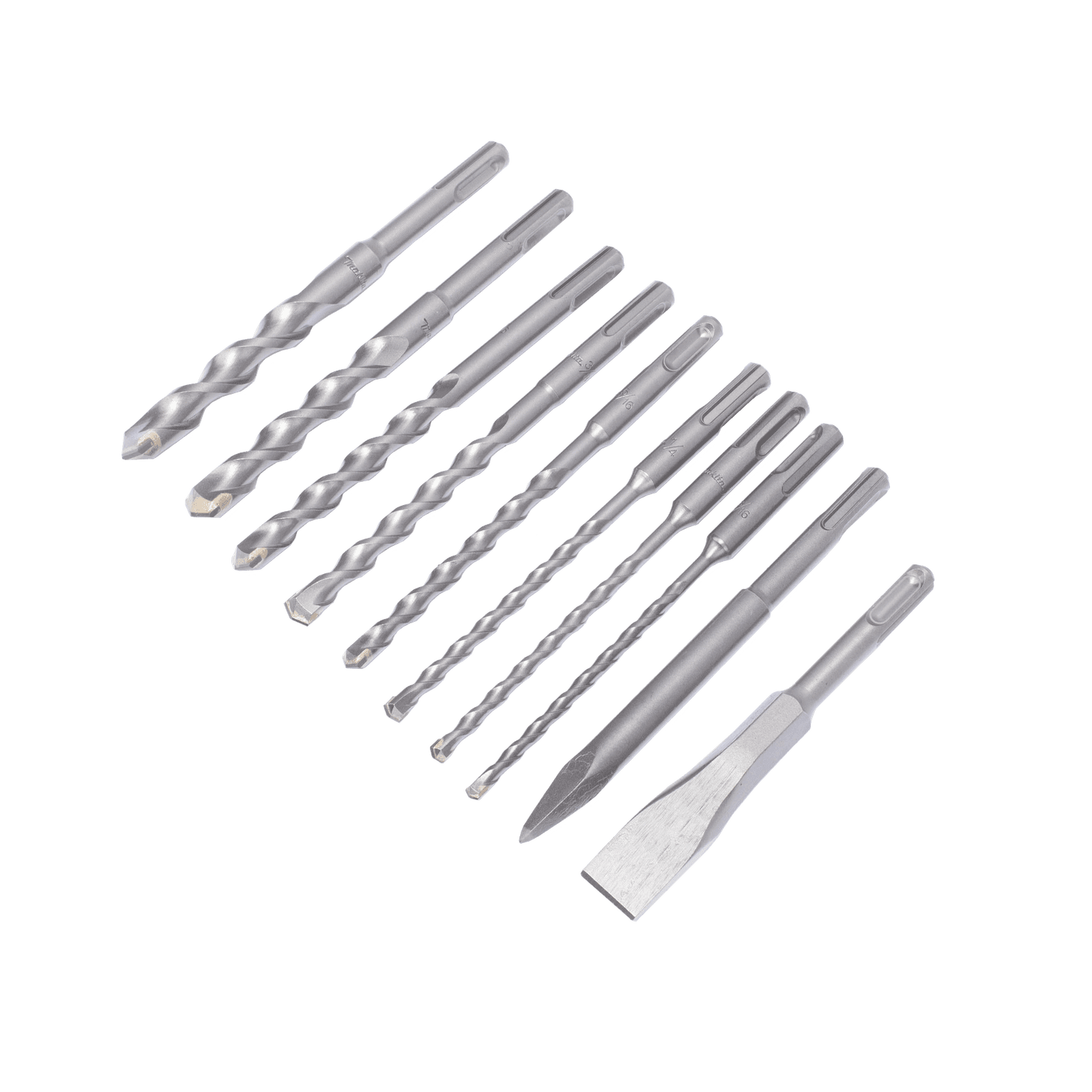 Juego con 10 piezas de brocas y cinceles SDS PLUS D-45820 - MAKITA