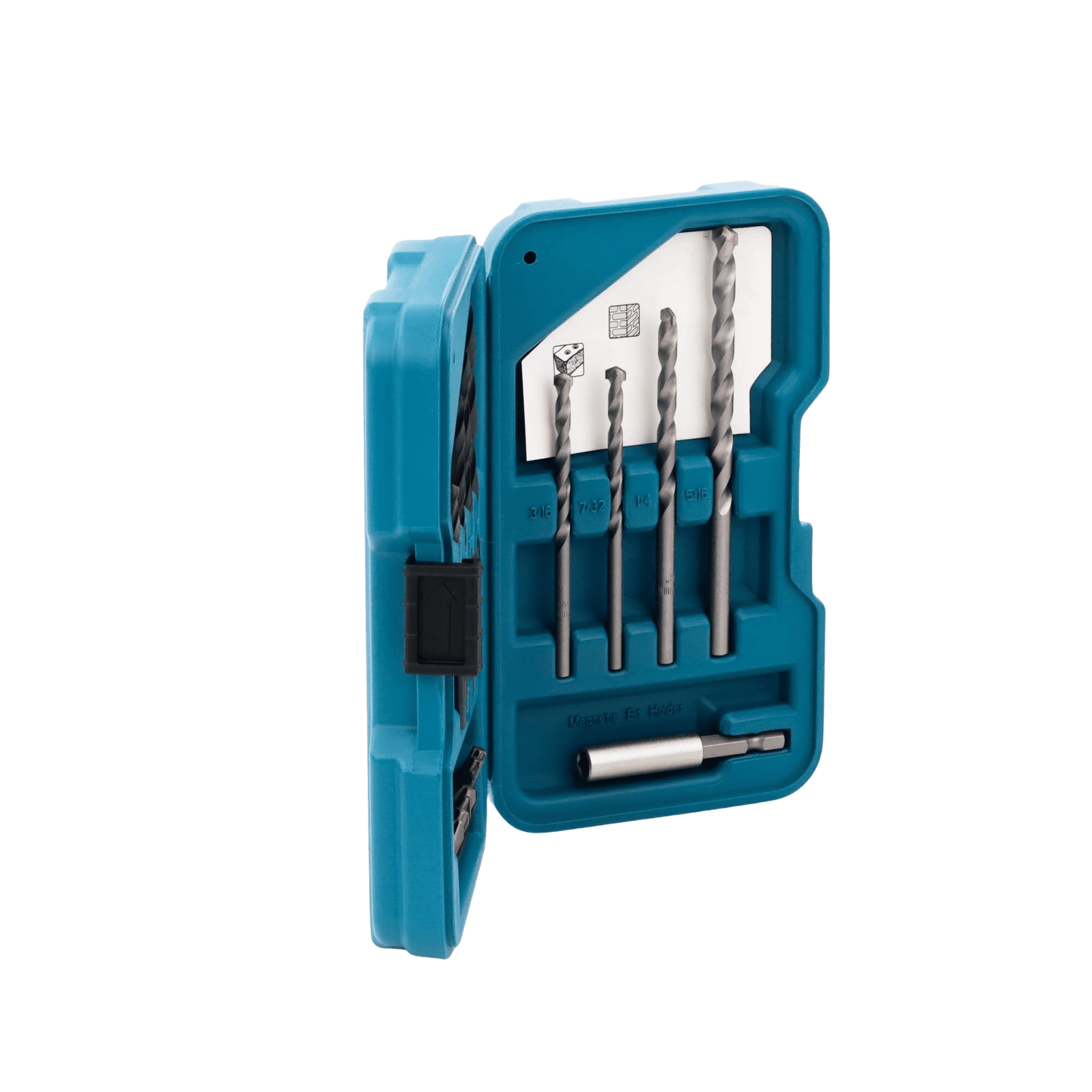 Juego de accesorios multipropósito 17 piezas para metal, concreto, madera y puntas para atornillar. D-45836 - MAKITA