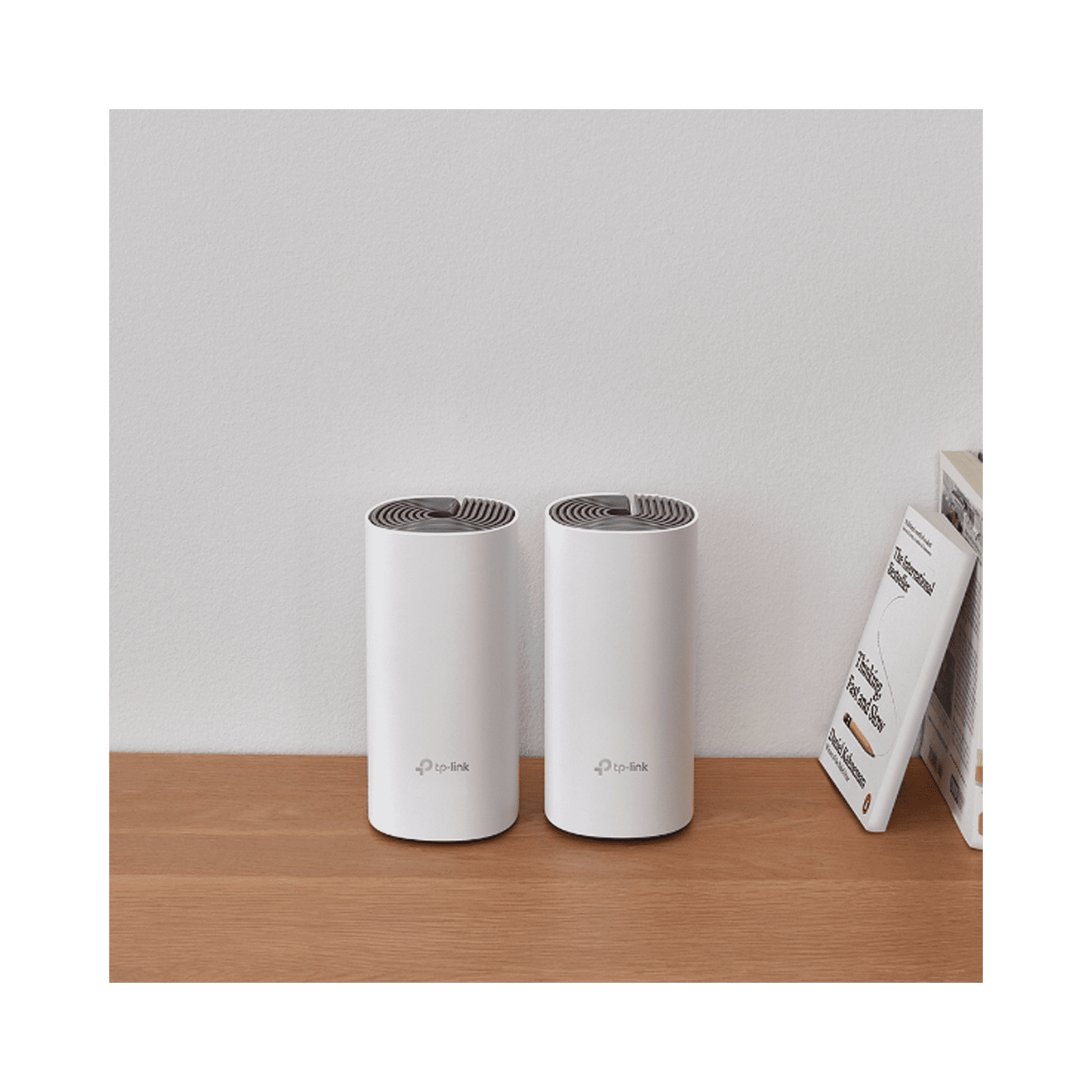 Kit de Router inalámbrico mesh Deco E4 para Hogar / Doble banda AC 1200 / 2 puertos 10/100 Mbps / Compatible con amazon alexa. DECOE4-2PACK - TP-LINK