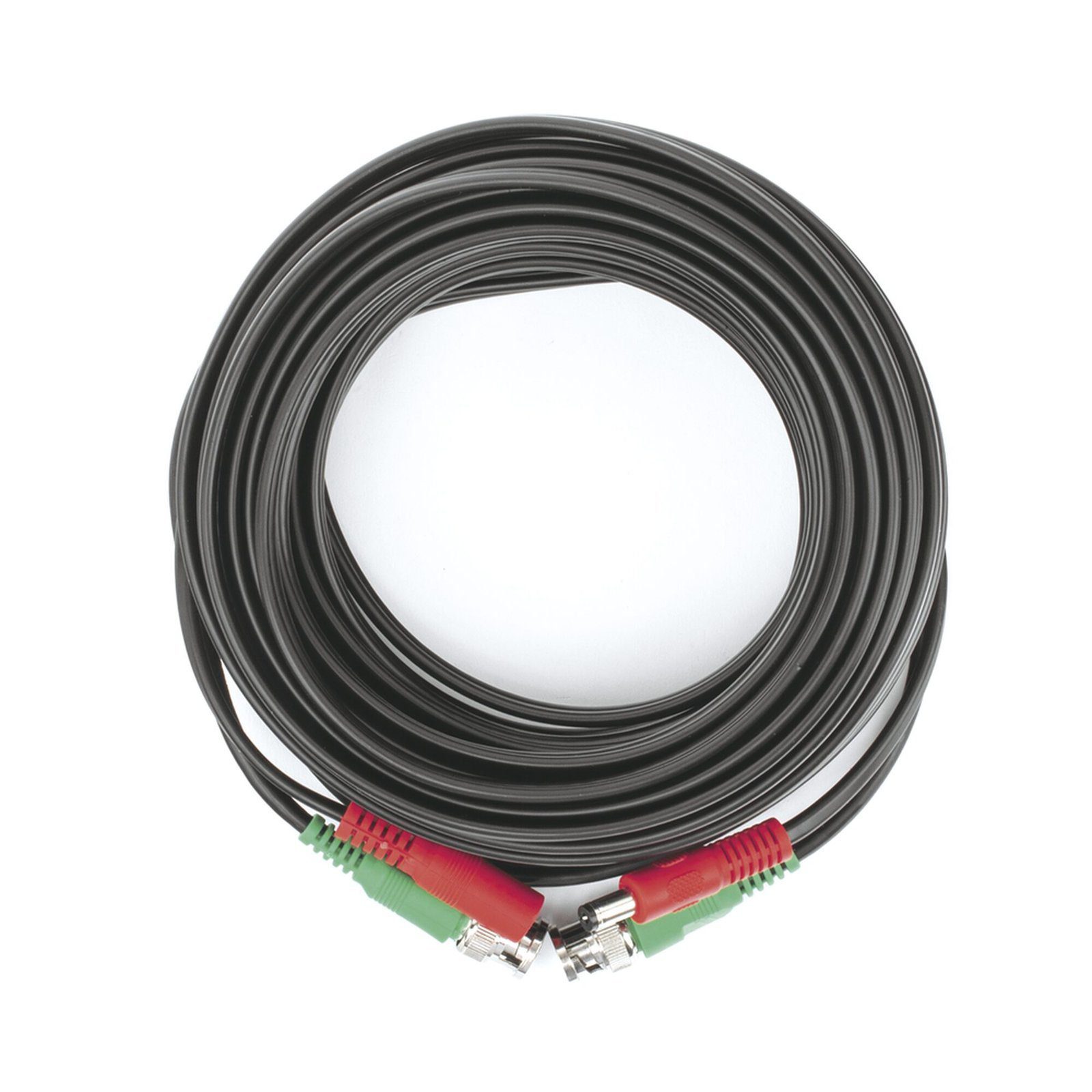 Cable coaxial ( BNC RG59 ) + Alimentación / SIAMÉS / 10 Metros / Aleación Cobre + Aluminio CCA / Para Cámaras 4K  / Uso interior y exterior DIY-10M-4K - EPCOM POWERLINE