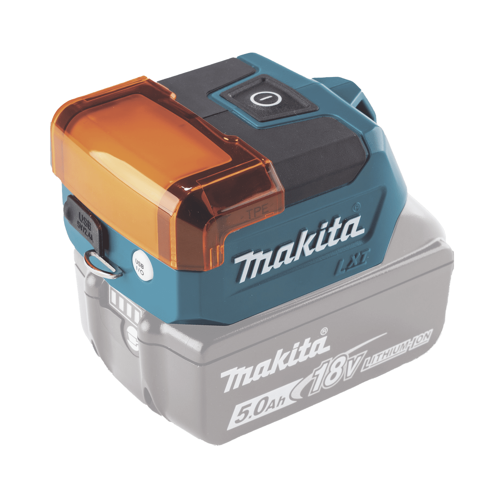 Linterna L.E.D. Compact compatible con baterías LXT® de 18V, (Sólo Linterna) DML-817 - MAKITA