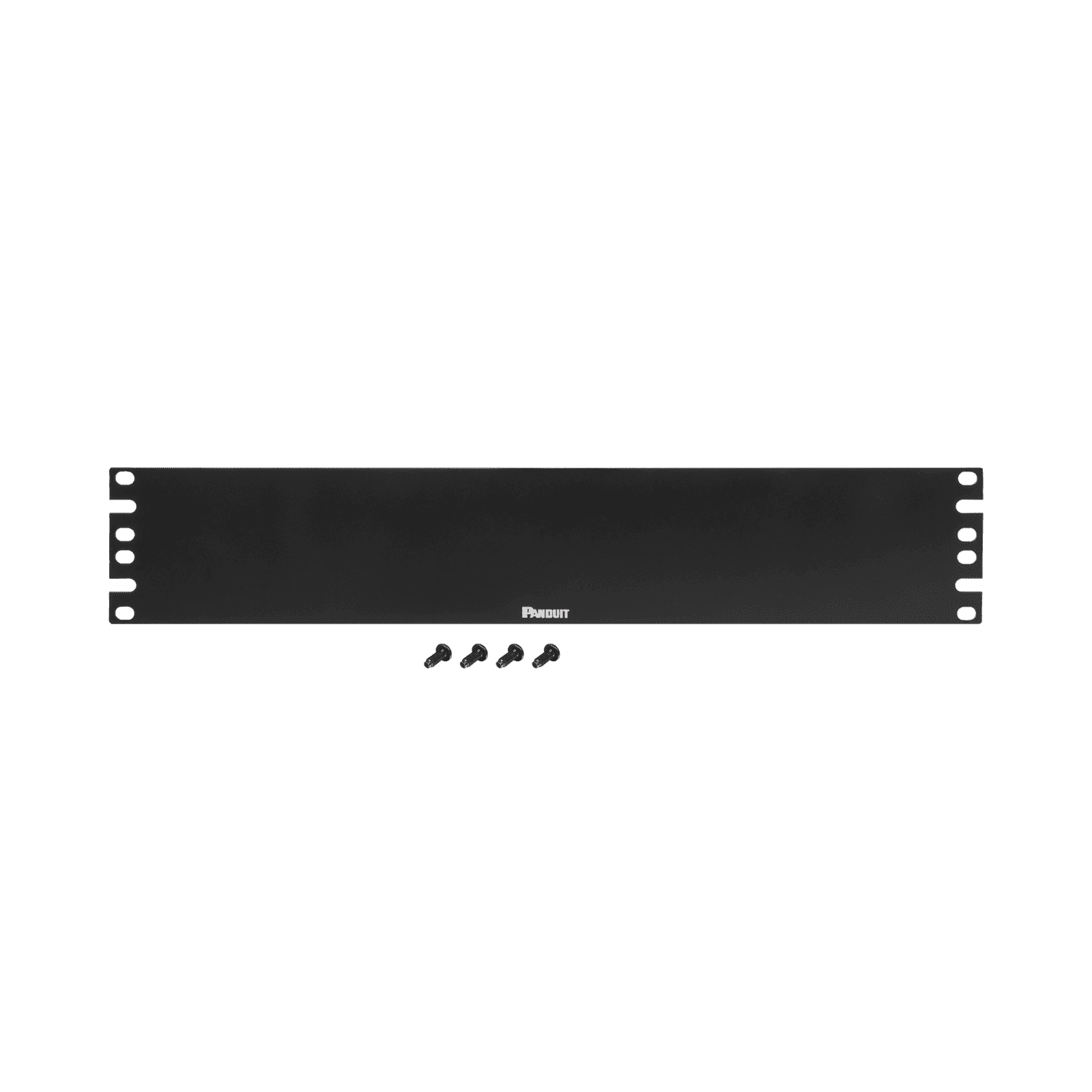 Tapa Ciega Para Rack Estándar de 19in, Plano, de Acero, 2UR, Color Negro DPFP2 - PANDUIT