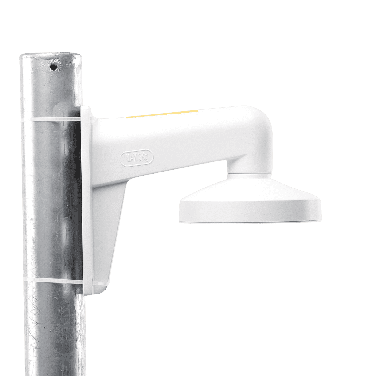 Montaje de Pared para Domos TURBOHD 4K / Uso en Exterior / Fabricados en Aluminio DS-1273ZJ-140-DM45 - HIKVISION
