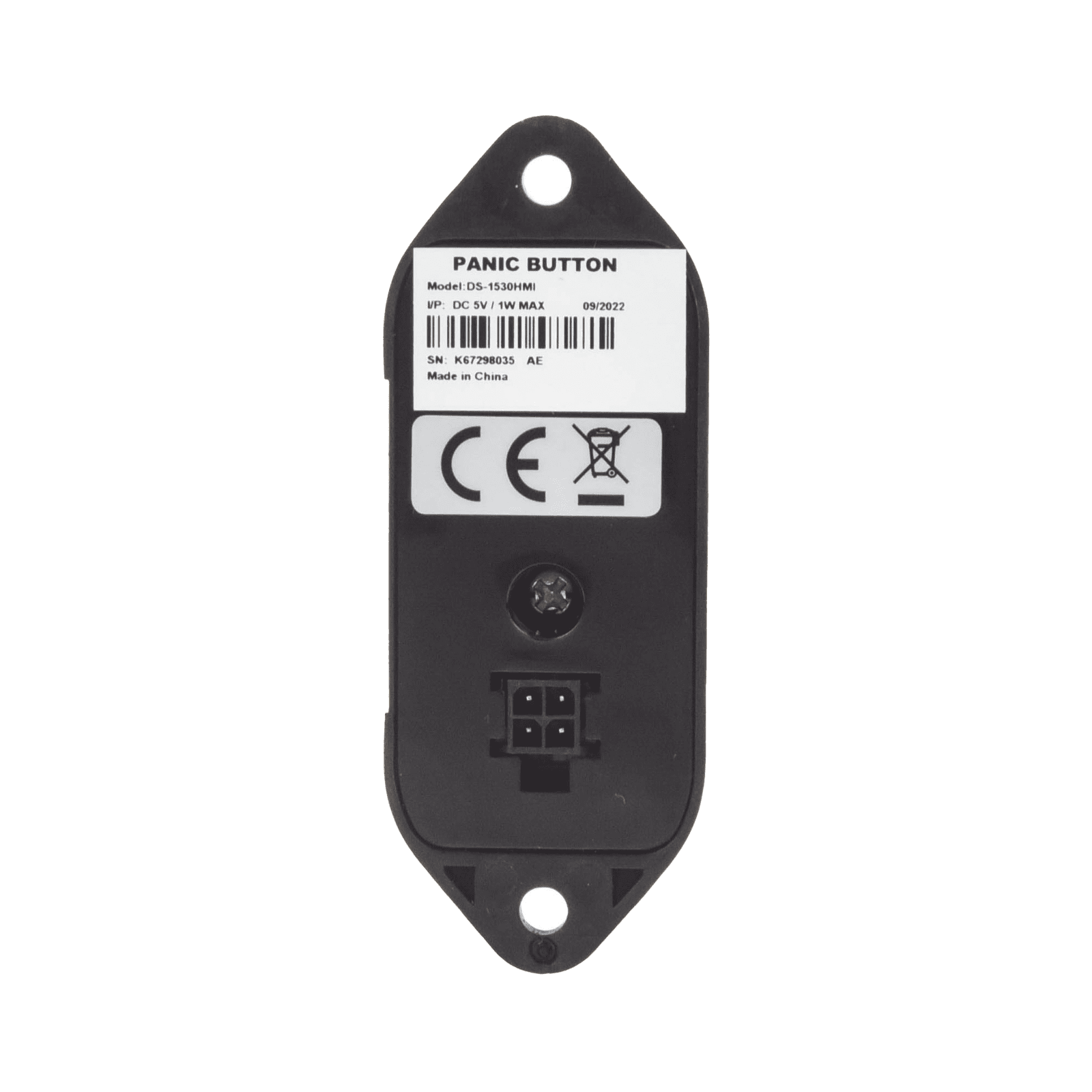 Control Remoto para Activación de Alarma de Emergencia / Compatible con DVR´s Móviles HIKVISION DS-1530HMI(AE) - HIKVISION