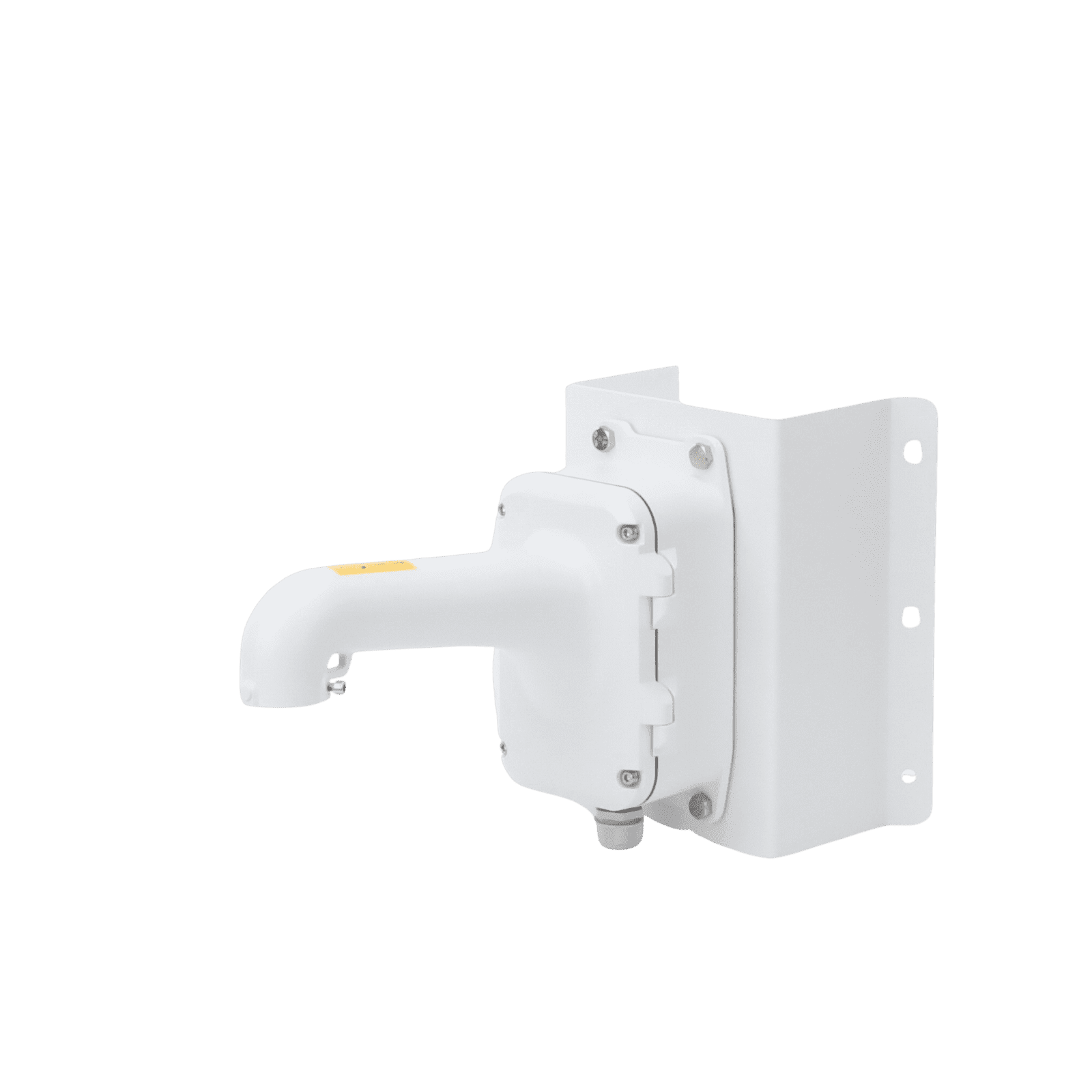 Montaje de Esquina con Caja de Conexión para Domos PTZ epcom y HIKVISION / Fabricado con Aleación de Aluminio y Acero DS-1604ZJ-BOX-CORNER - HIKVISION