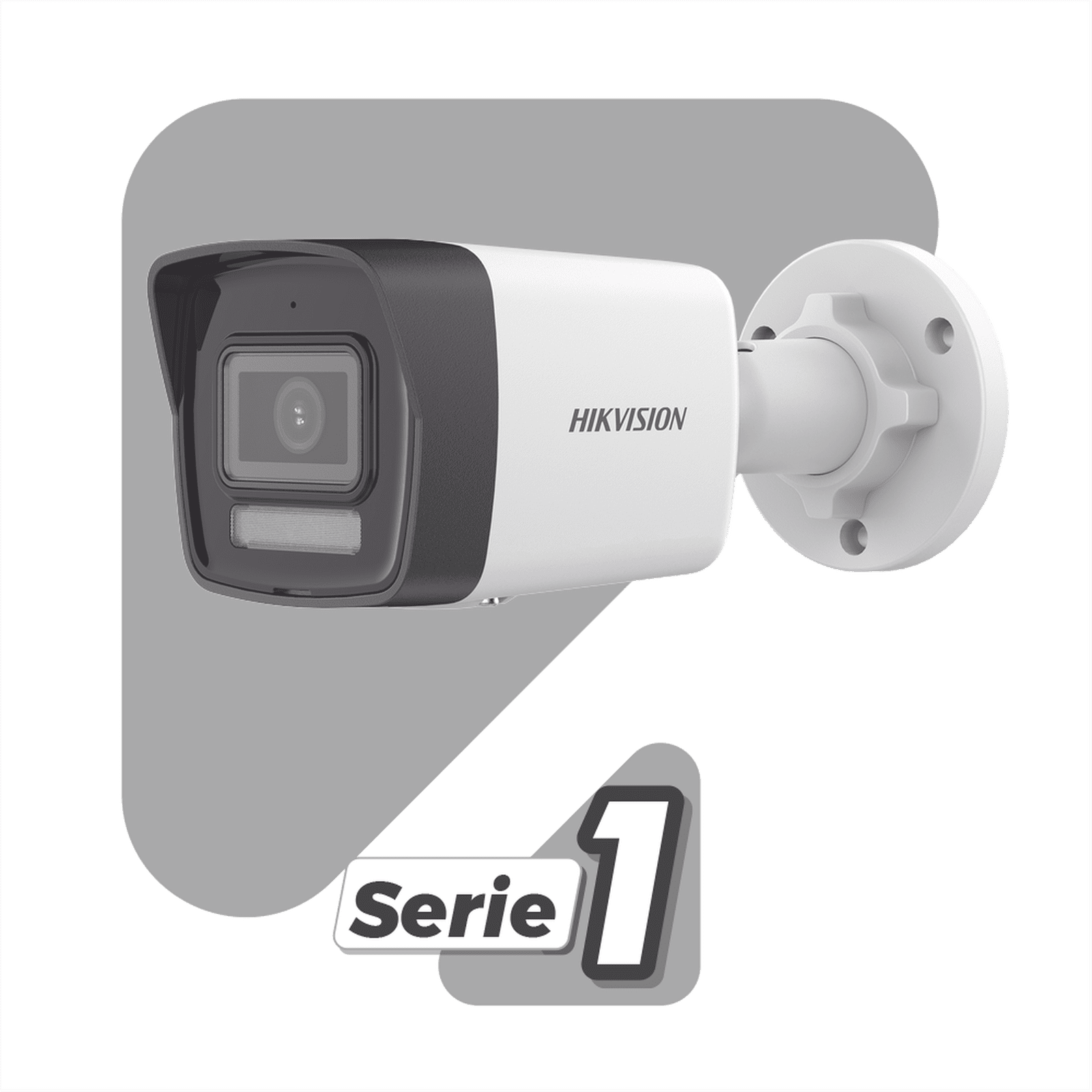 [Dual Light] Bala IP 4 Megapixel / Lente 2.8 mm / 30 mts IR + 30 mts Luz Blanca / Micrófono Integrado / ACUSENSE Lite / Exterior IP67 / H.265 / PoE / ONVIF / Micro SD DS-2CD1043G2-LIU(F) - HIKVISION