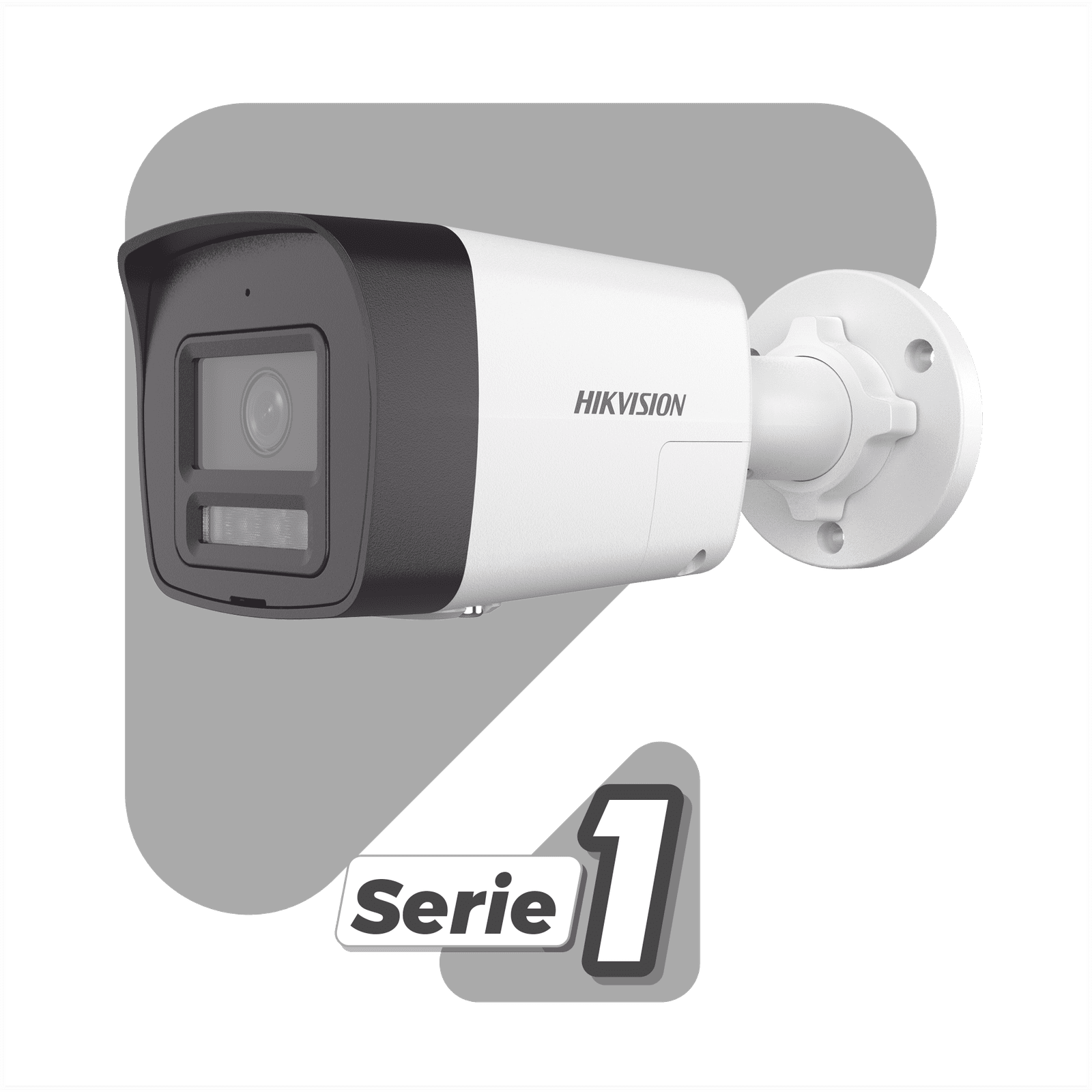 [PROTECCIÓN ACTIVA] Bala IP 4 Megapixel / Lente 2.8 mm / Dual Light (30 mts IR + 20 mts Luz Blanca)  / Audio de Dos Vías /  Luz Intermitente y Alerta de Audio / Micrófono Integrado / ACUSENSE Lite / Exterior IP67 / H.265 / PoE / ONVIF DS-2CD1043G2-LIUF/SL - HIKVISION