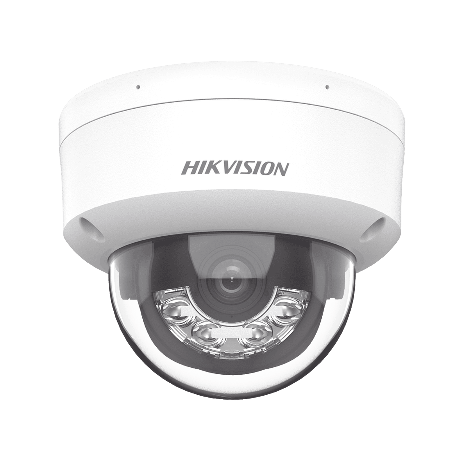 [Dual Light] Domo IP 2 Megapixel / Lente 2.8 mm / 30 mts IR + 20 mts Luz Blanca / Micrófono Integrado / Antivandálico IK08 / ACUSENSE Lite / Exterior IP67 / H.265 / PoE / ONVIF DS-2CD1123G2-LIU - HIKVISION