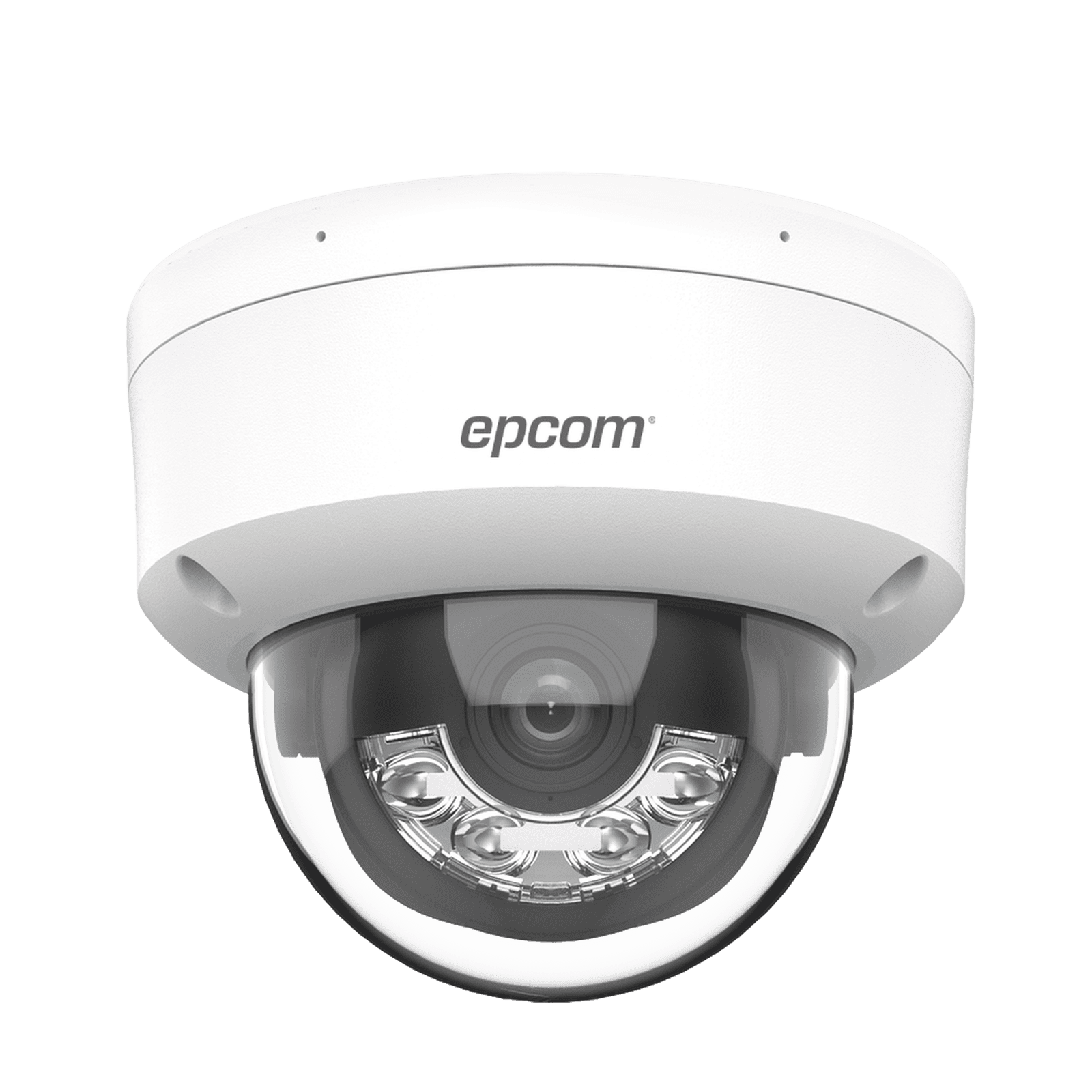 Domo IP 4 Megapixel / Lente 2.8 mm / Dual Light (30 mts IR + 30 mts Luz Blanca) / Micrófono Integrado / Antivandálico IK08 / ACUSENSE Lite / Exterior IP67 / H.265 / PoE / ONVIF / Micro SD DS-2CD1143G2-LIUF - HIKVISION
