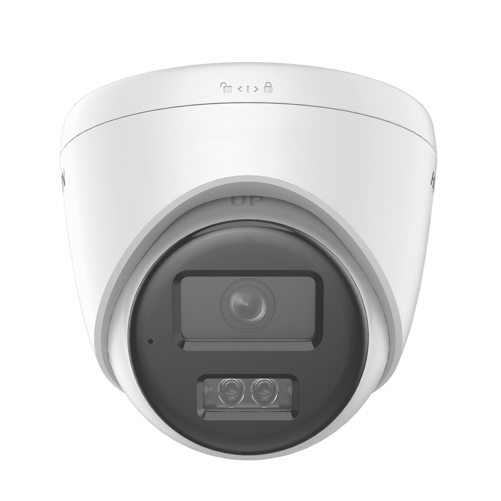 [Dual Light] Turret IP 2 Megapixel / Lente 2.8 mm / 30 mts IR + 30 mts Luz Blanca / Micrófono Integrado / ACUSENSE Lite / Exterior IP67 / H.265 / PoE / ONVIF DS-2CD1323G2-LIU - HIKVISION