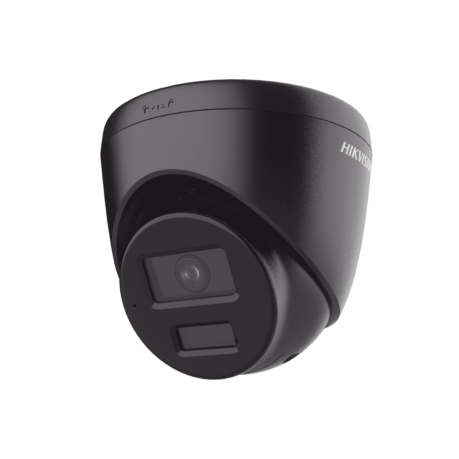 [Dual Light] Turret IP 4 Megapixel / Color Negro /  Lente 2.8 mm / 30 mts IR + 30 mts Luz Blanca / Micrófono Integrado / ACUSENSE Lite / Exterior IP67 / H.265 / PoE / ONVIF / Micro SD DS-2CD1343G2-LIUF/BLACK - HIKVISION
