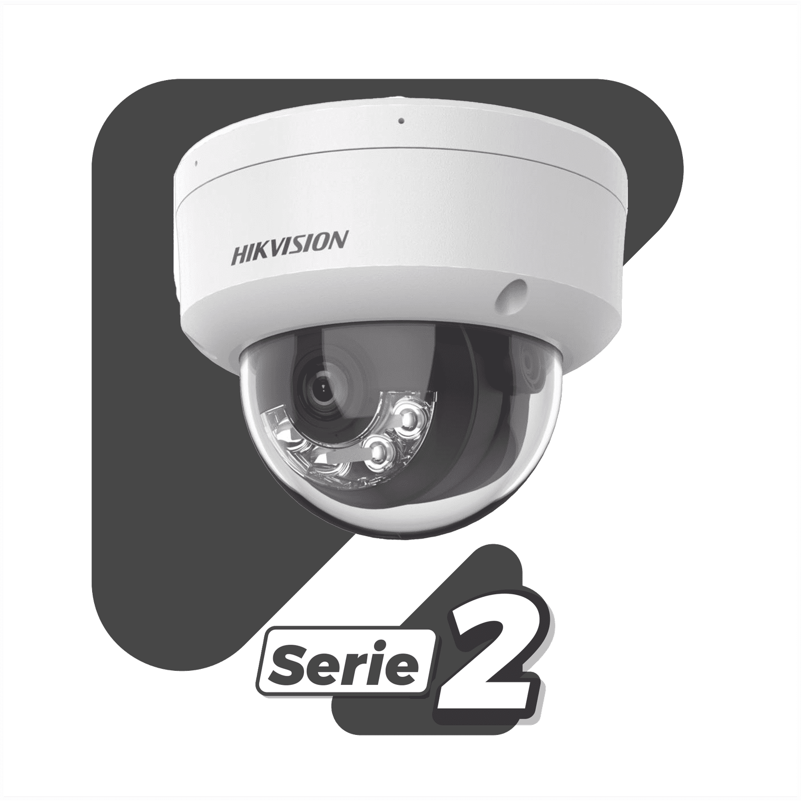 [Dual Light + 2 Micrófonos Integrados] Domo IP 6 Megapixel / Lente 2.8 mm / 30 mts Luz Blanca + 30 mts IR / ACUSENSE / Exterior IP67 / IK10 / WDR 120 dB / PoE / ONVIF / Micro SD / Metal / ACUSEARCH DS-2CD2163G2-LIS2U - HIKVISION