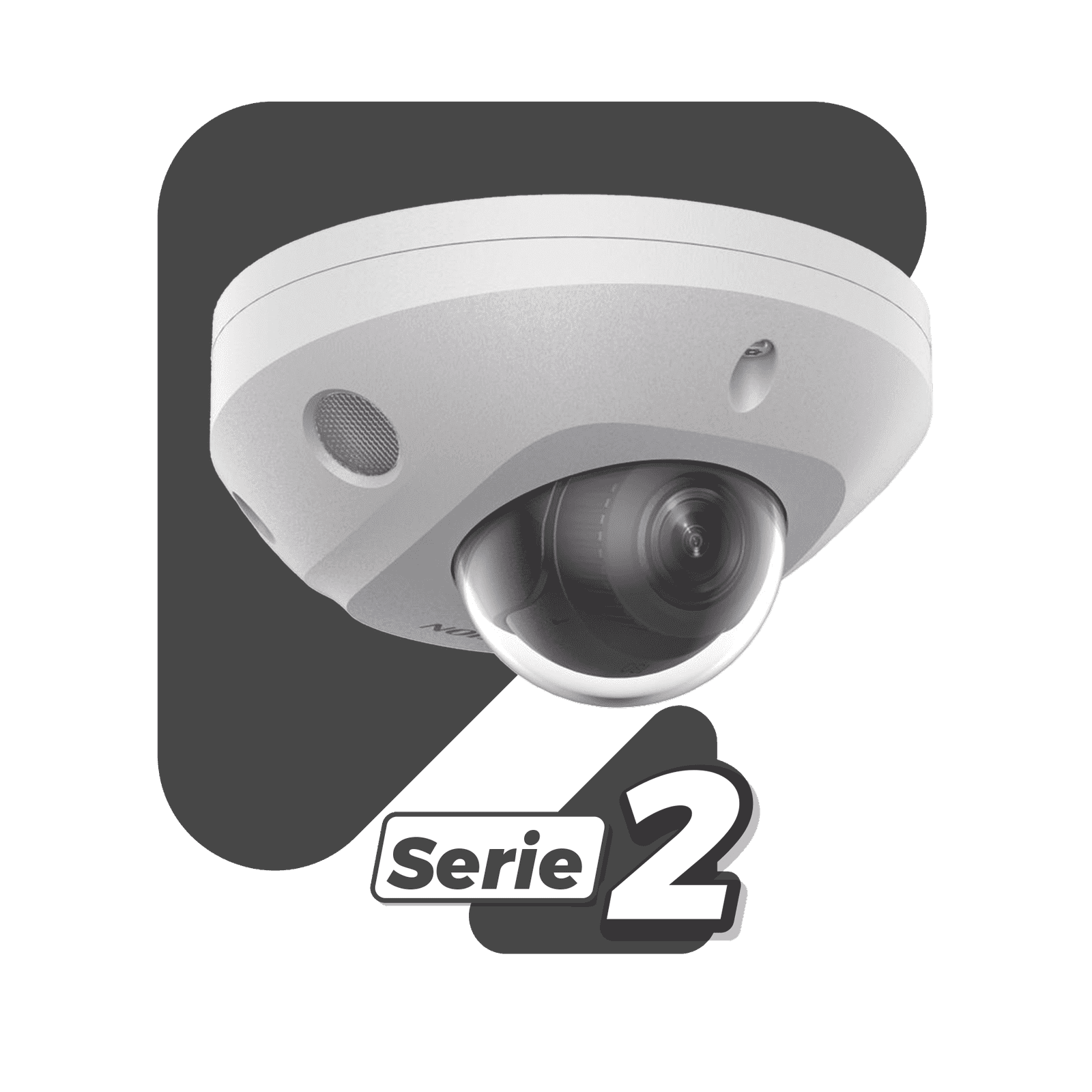 [Dual Light + 2 Micrófonos Integrados] Mini Domo IP 6 Megapixel / Lente 2.8 mm / 30 mts Luz Blanca + 30 mts IR / ACUSENSE / Exterior IP67 / IK8 /  WDR 120 dB / PoE / ONVIF / Micro SD / ACUSEARCH DS-2CD2563G2-LIS2U - HIKVISION