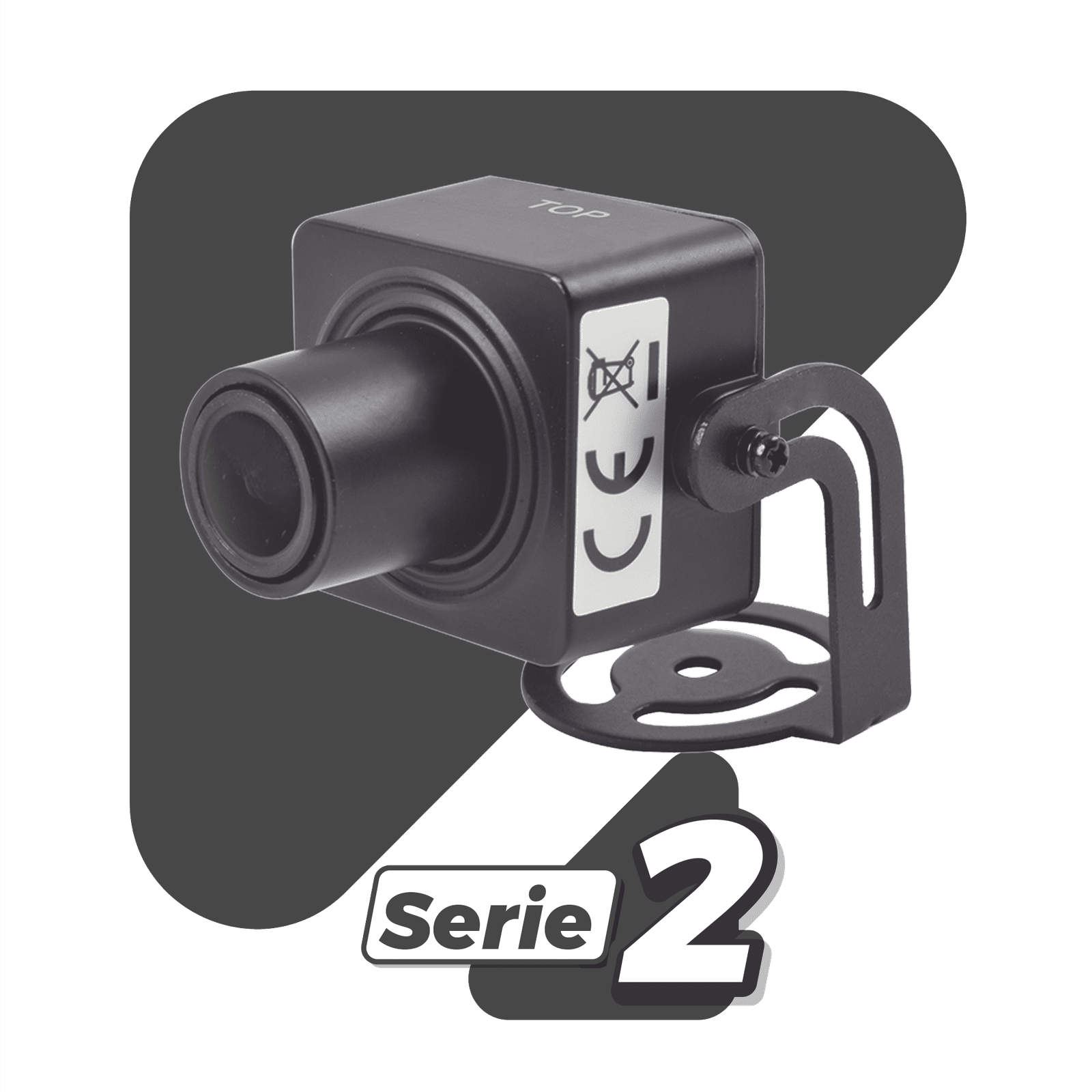 Cámara Oculta IP 2 Megapixel / Lente 2.8 mm / H.265+ / Interior / WDR / 12 Vcc / Ultra Baja Iluminación / Entrada de Audio DS-2CD2D25G1/M-D/NF - HIKVISION