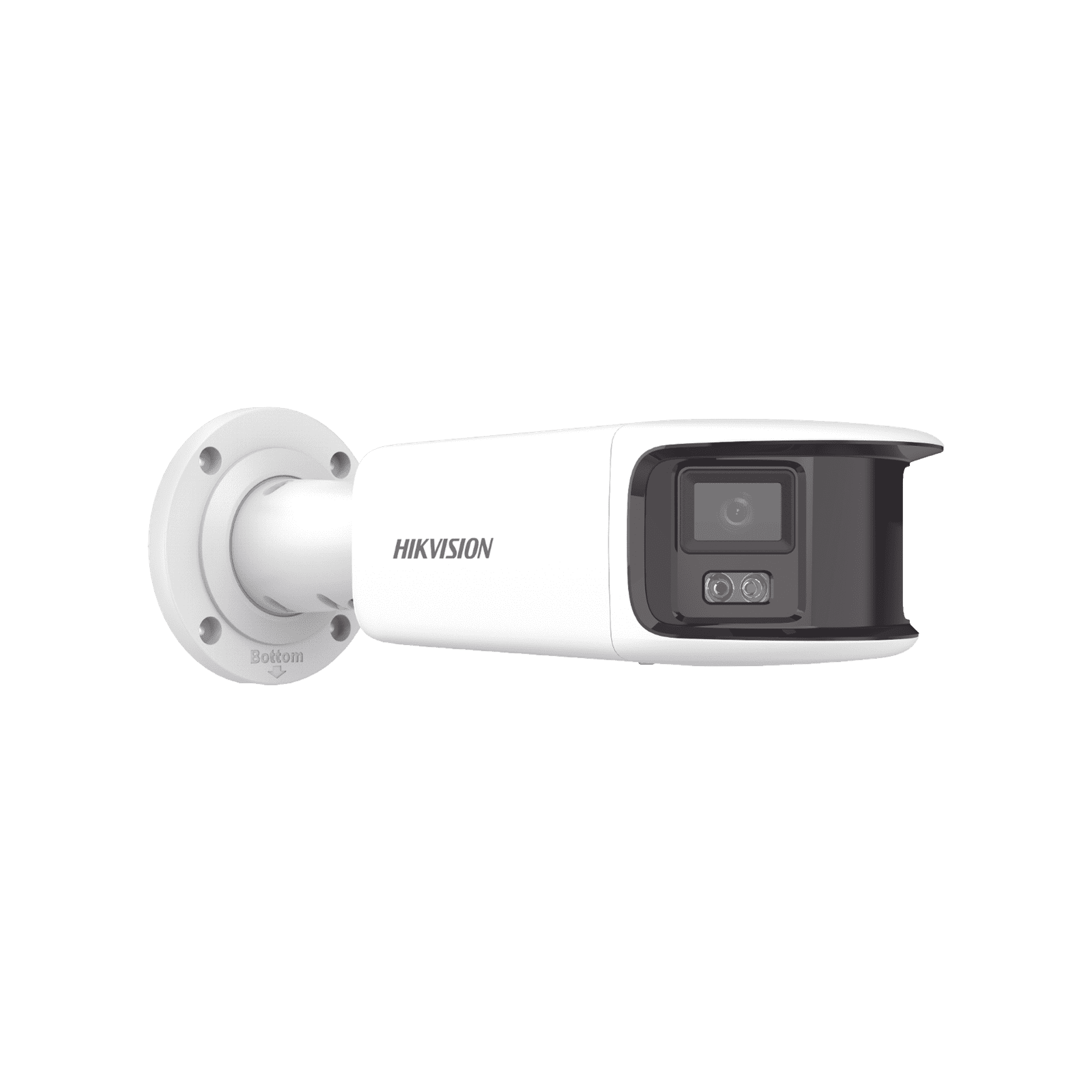 [ PROTECCIÓN ACTIVA ] Bala IP Panorámica 8 Megapixel (4K) / 2 Lentes 4 mm (180°) / Imagen a Color 24/7 (ColorVu) / PoE / WDR 130° / IP67 / ACUSENSE / Luz Estroboscópica y Alarma Audible / 40 mts Luz Blanca / Micro SD DS-2CD2T87G2-PLSU/SL(C) - HIKVISION