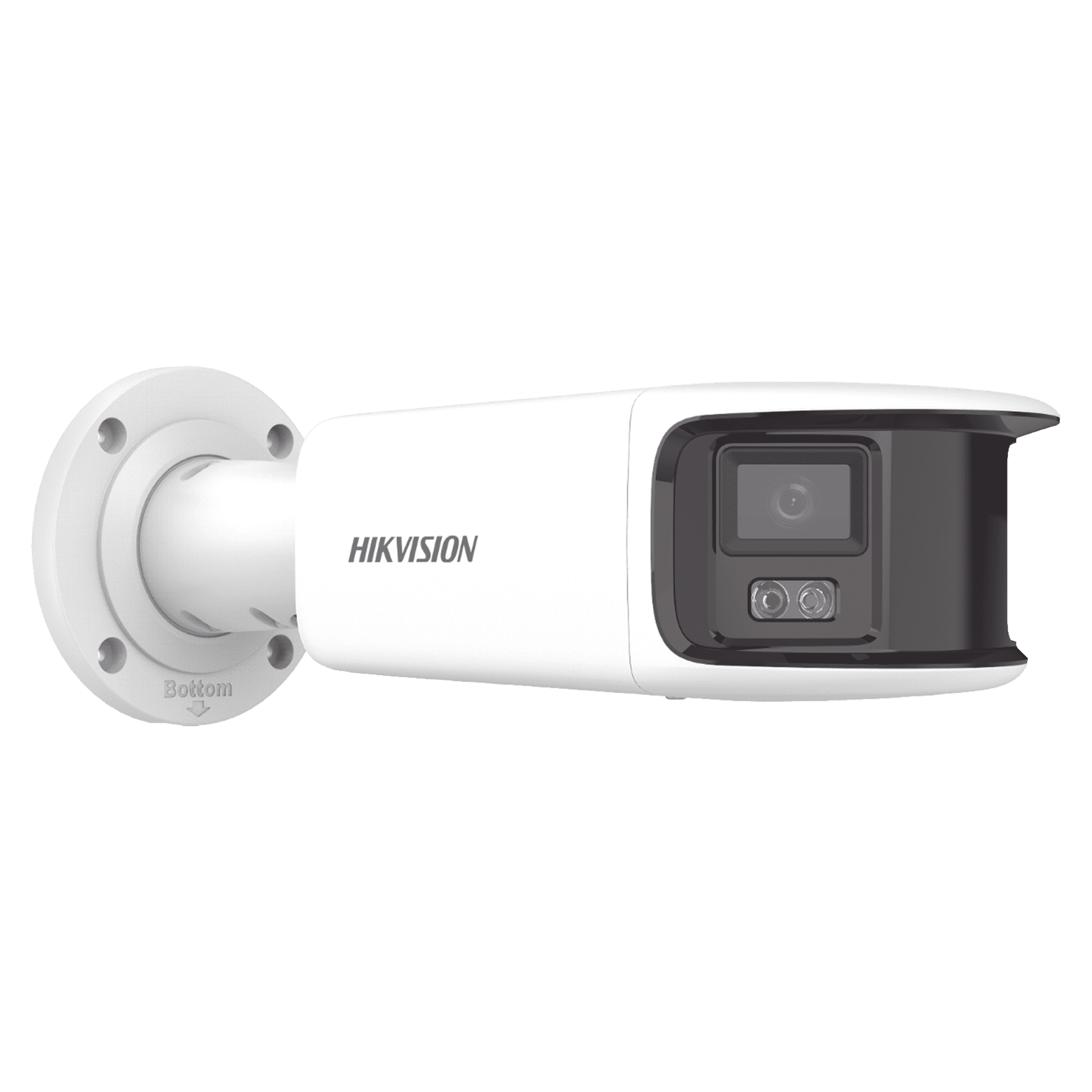 [ PROTECCIÓN ACTIVA ] Bala IP Panorámica 8 Megapixel (4K) / 2 Lentes 4 mm (180°) / Imagen a Color 24/7 (ColorVu) / PoE / WDR 130° / IP67 / ACUSENSE / Luz Estroboscópica y Alarma Audible / 40 mts Luz Blanca / Micro SD DS-2CD2T87G2-PLSU/SL(C) - HIKVISION