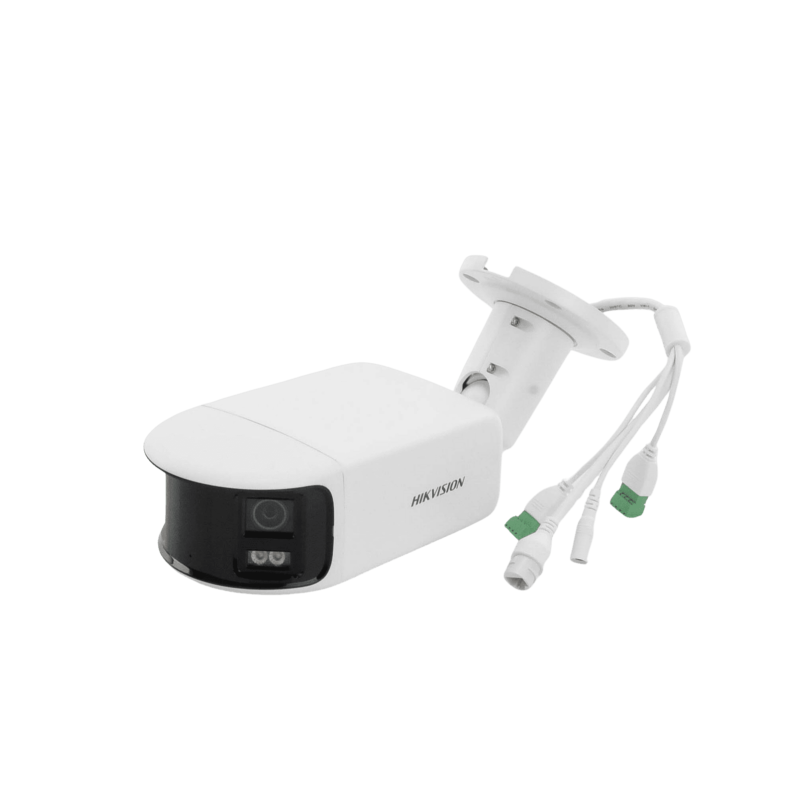[ PROTECCIÓN ACTIVA ] Bala IP Panorámica 8 Megapixel (4K) / 2 Lentes 4 mm (180°) / Imagen a Color 24/7 (ColorVu) / PoE / WDR 130° / IP67 / ACUSENSE / Luz Estroboscópica y Alarma Audible / 40 mts Luz Blanca / Micro SD DS-2CD2T87G2-PLSU/SL(C) - HIKVISION