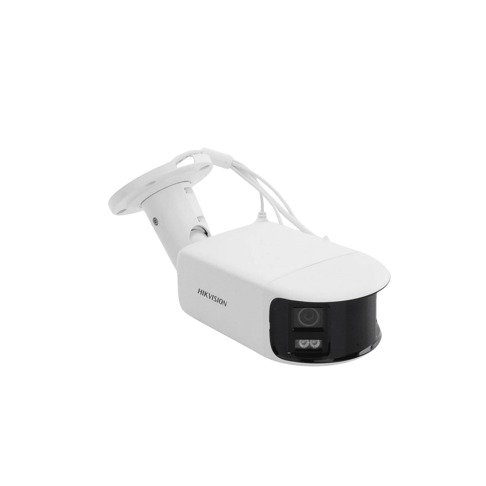[ PROTECCIÓN ACTIVA ] Bala IP Panorámica 8 Megapixel (4K) / 2 Lentes 4 mm (180°) / Imagen a Color 24/7 (ColorVu) / PoE / WDR 130° / IP67 / ACUSENSE / Luz Estroboscópica y Alarma Audible / 40 mts Luz Blanca / Micro SD DS-2CD2T87G2-PLSU/SL(C) - HIKVISION