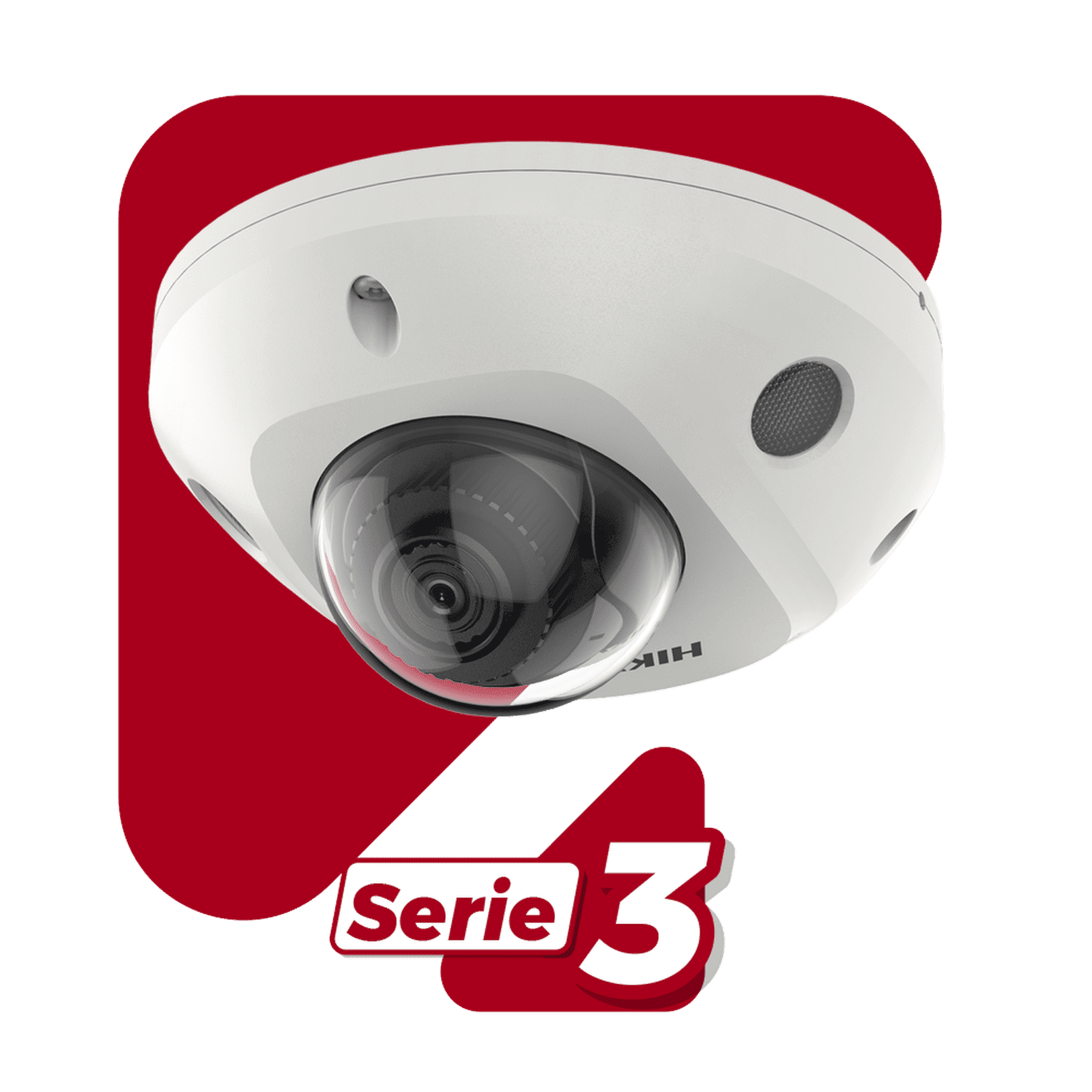 Mini Domo IP 4 Megapixel / Lente 2.8 mm / 30mts IR EXIR / Micrófono Integrado / Exterior IP67 / IK08 / PoE / DARKFIGHTER / Alarmas y Audio I/O / ONVIF / Micro SD / 4 Analíticos: AcuSense, Deteccion Facial, Conteo de Personas por Cruce y Zona DS-2CD3546G2-IS(H) - HIKVISION