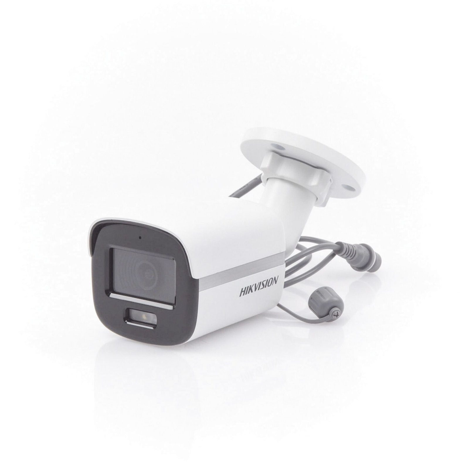 [Dual Light + ColorVu] Bala TURBOHD 2 Megapixel (1080p) / Lente 2.8 mm / 20 mts IR + 20 mts Luz Blanca / Gran Angular 105° / Exterior IP67 / Micrófono Integrado / dWDR / 4 Tecnologías DS-2CE10DF0T-LFS - HIKVISION