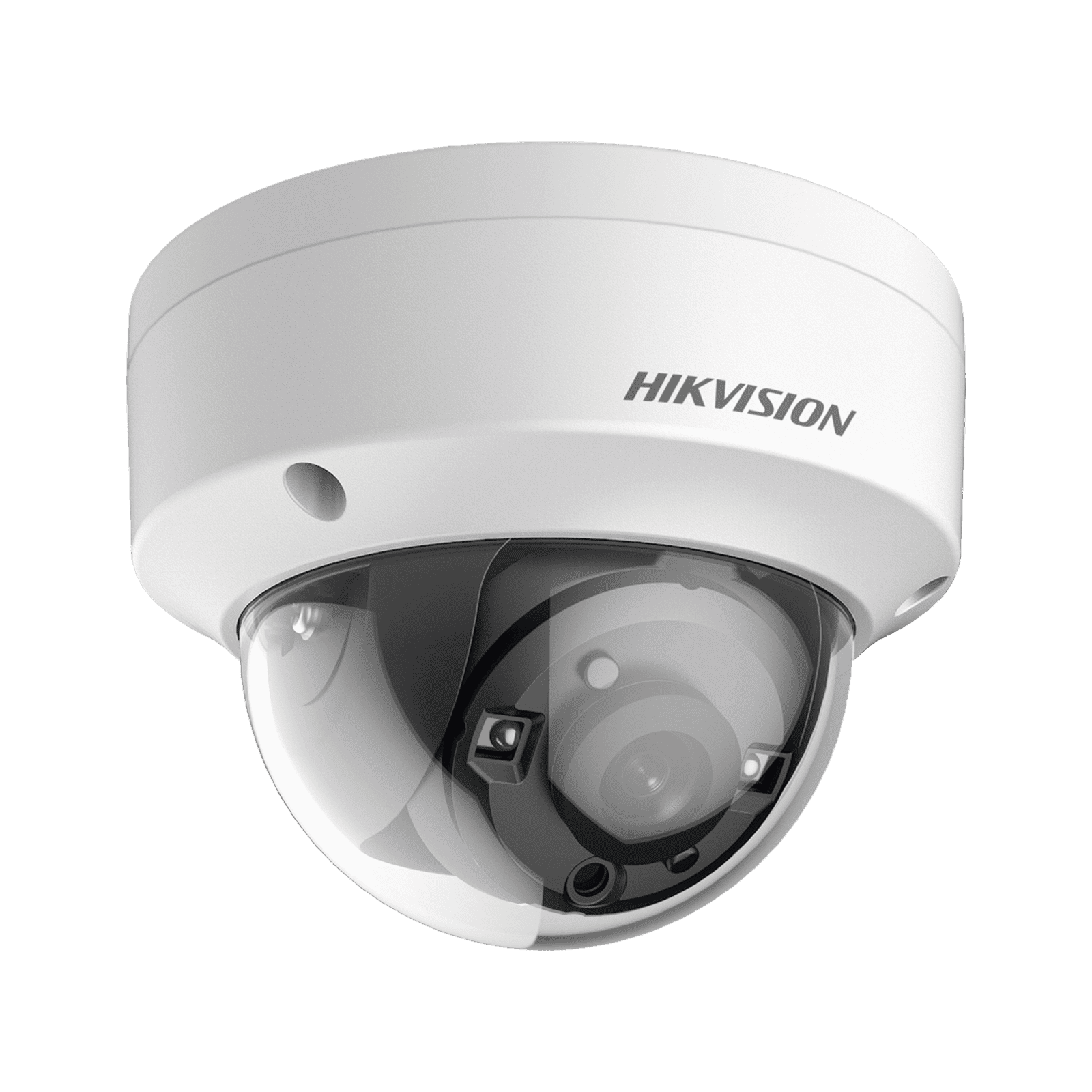 Domo TURBOHD 4K (8 Megapixel) / Gran Angular 102º / Lente 2.8 mm / Exterior IP67 / IK10 / IR EXIR 30 metros / TVI-AHD-CVI-CVBS / dWDR DS-2CE57U0T-VPITF - HIKVISION