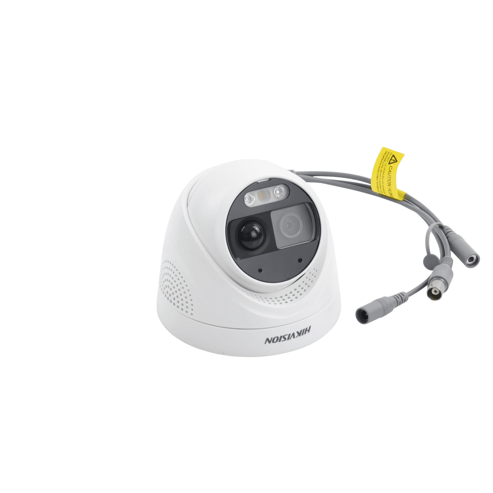 Turret TURBOHD 2 Megapixeles (1080p) / Imagen a color 24/7 / Lente 2.8 mm / Luz Blanca 20 mts / Exterior IP67 / WDR 130dB / Sensor PIR / Sirena Integrada / Estrobo ROJO – AZUL / Micrófono Integrado DS-2CE72DF3T-PIRXOS - HIKVISION