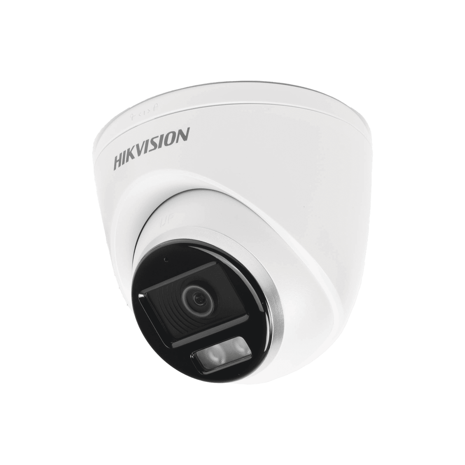 [ColorVu] Turret TURBOHD 3K (5 Megapixel) / Micrófono Integrado / Lente 3.6 mm / Imagen a Color 24/7 / 40 mts Luz Blanca / Exterior IP67 / dWDR / 4 Tecnologías DS-2CE72KF0T-FS - HIKVISION