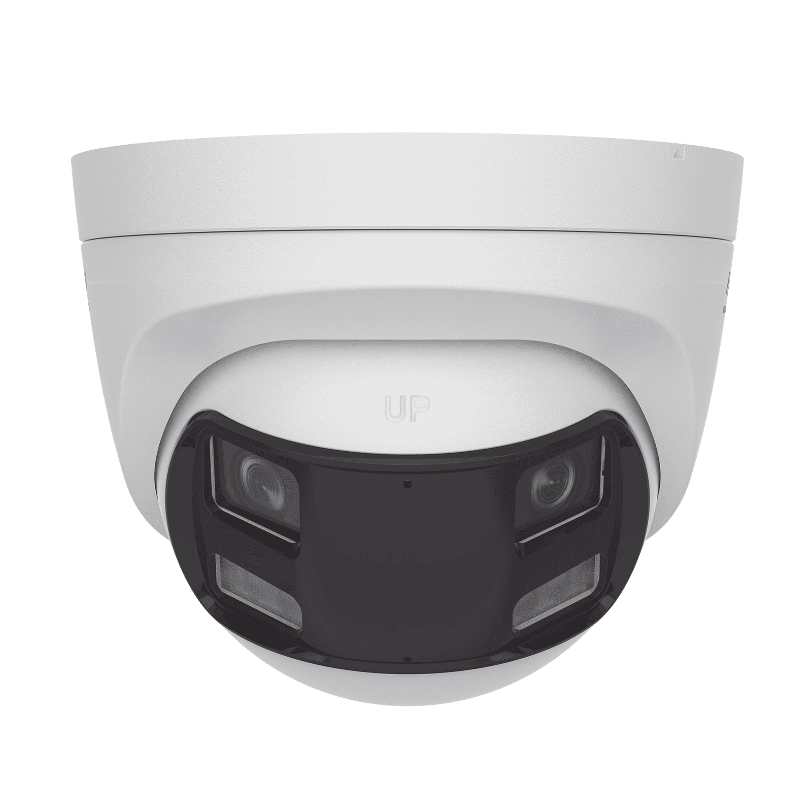 [ColorVu + Dual Light + Panoramica] Turret TURBOHD 3K (5 Megapixel) / Micrófono Integrado / Angulo de visión 180° / Imagen a Color 24/7 / 40 mts Luz Blanca + 40 mts IR / Exterior IP67 / WDR DS-2CE72KF3TP-DLS - HIKVISION