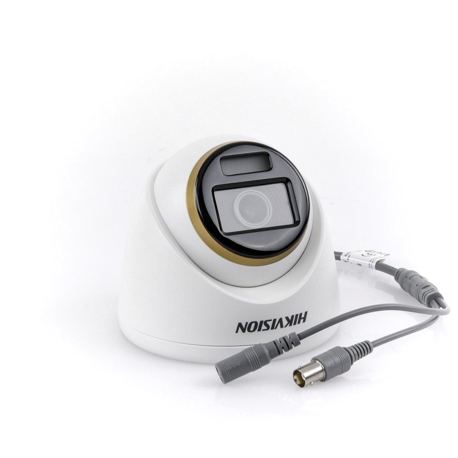 [ColorVu] Turret TURBOHD 4K (8 Megapixel) / Lente 2.8 mm / Imagen a Color 24/7 / Luz Blanca 40 mts / Exterior IP67 / WDR 130 dB DS-2CE72UF3T-E - HIKVISION