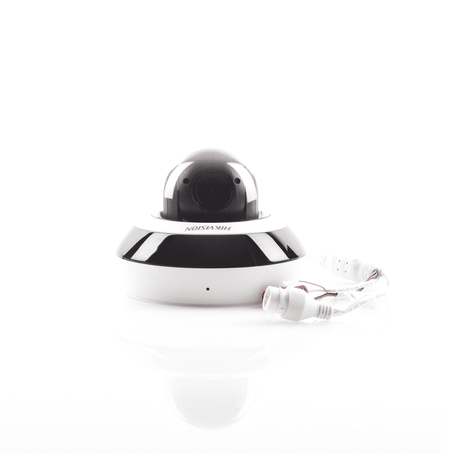 Mini Domo PTZ IP 4 Megapixel / 4X Zoom / H.265+ / 20 mts IR EXIR / WDR / PoE / IK10 /Exterior IP66 / DarkFighter / Micrófono Integrado / Micro SD DS-2DE2A404IW-DE3(C0)(S6)(C) - HIKVISION