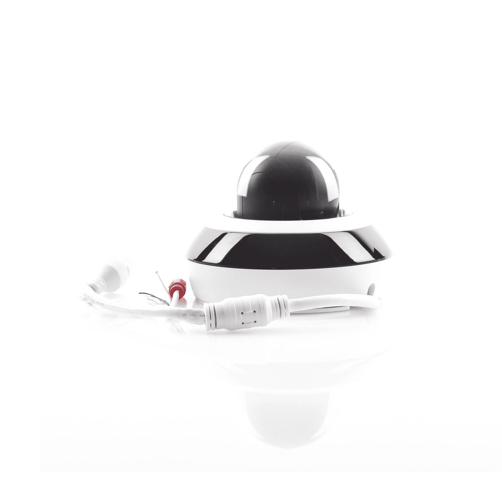 Mini Domo PTZ IP 4 Megapixel / 4X Zoom / H.265+ / 20 mts IR EXIR / WDR / PoE / IK10 /Exterior IP66 / DarkFighter / Micrófono Integrado / Micro SD DS-2DE2A404IW-DE3(C0)(S6)(C) - HIKVISION