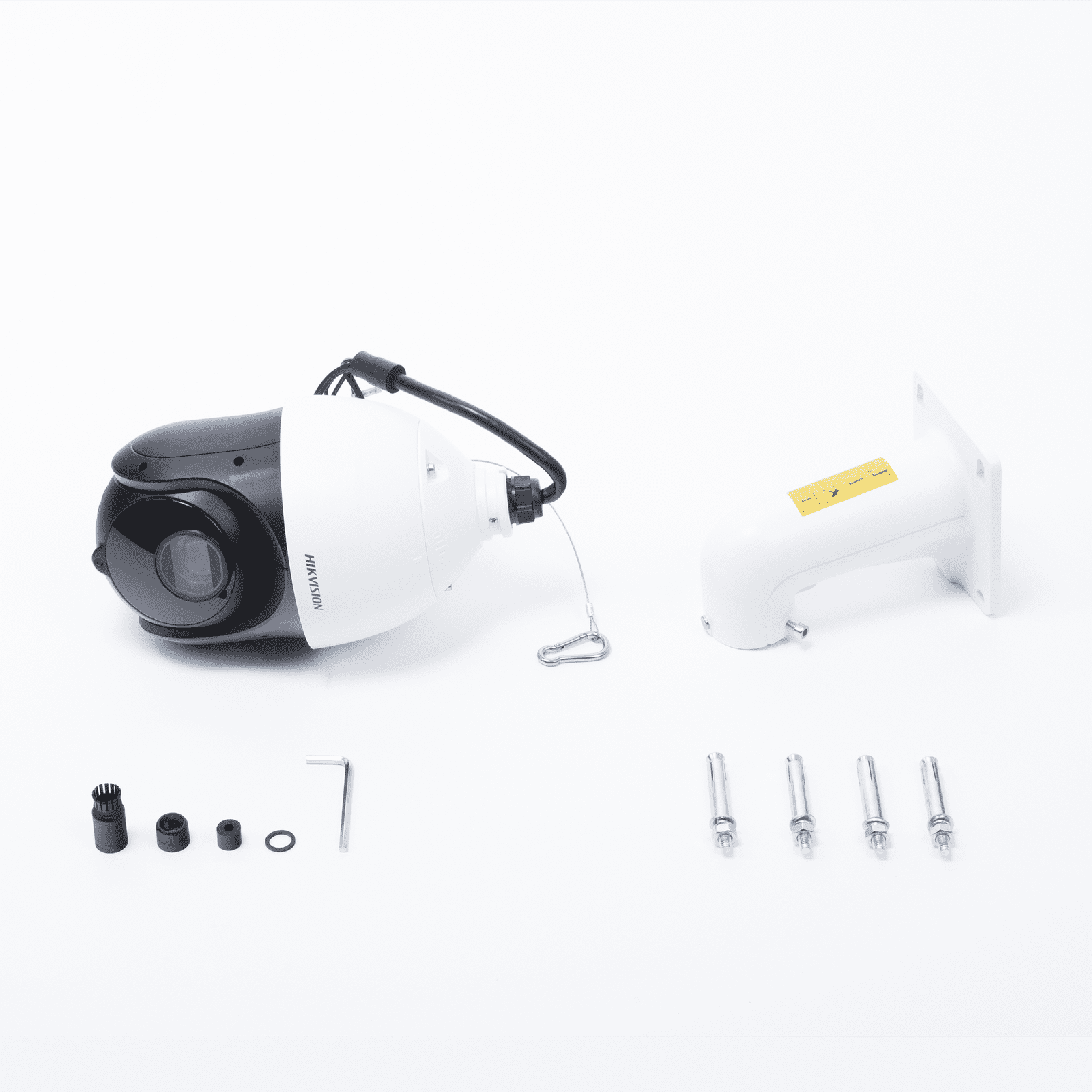 [ PROTECCIÓN ACTIVA ] Domo PTZ IP 8 Megapixel / 25X Zoom / 200 mts IR / ACUSENSE (Evita Falsas Alarmas) / IP66 / IK10 / Alerta Audible y Luz Estroboscópica / Autoseguimiento 2.0 / Hi-PoE / DARKFIGHTER / Rapid Focus / microSD DS-2DE7A825IW-AEB(T5) - HIKVISION