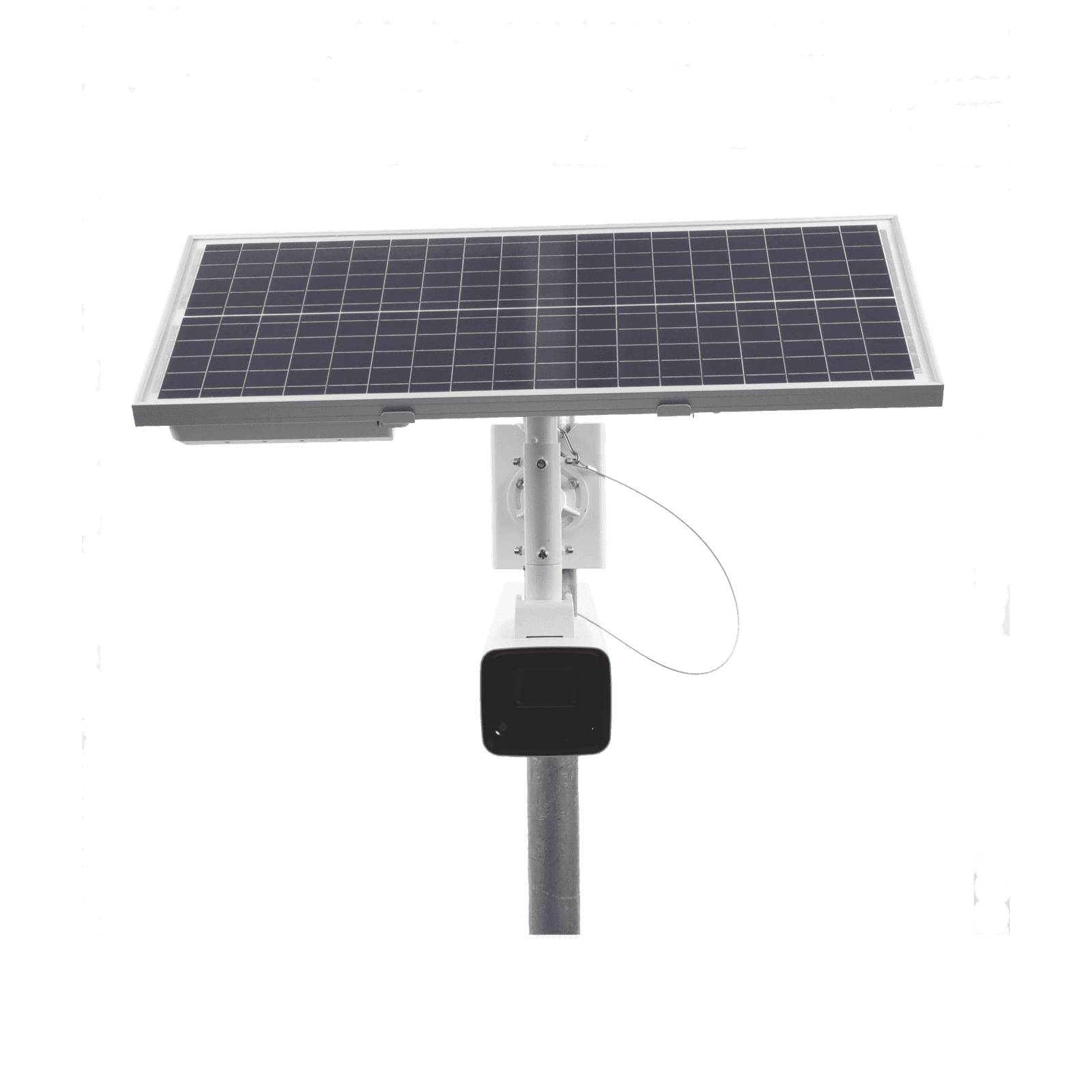 Kit Solar IP All in One / Cámara Bala ColorVu 4 Megapixel / Lente 4 mm / Panel Solar / Batería de Respaldo de Litio 23.2Ah (Hasta 24 Días) / Conexión 4G / Accesorios de Instalación DS-2XS2T47G1-LDH/4G/C18S40 - HIKVISION