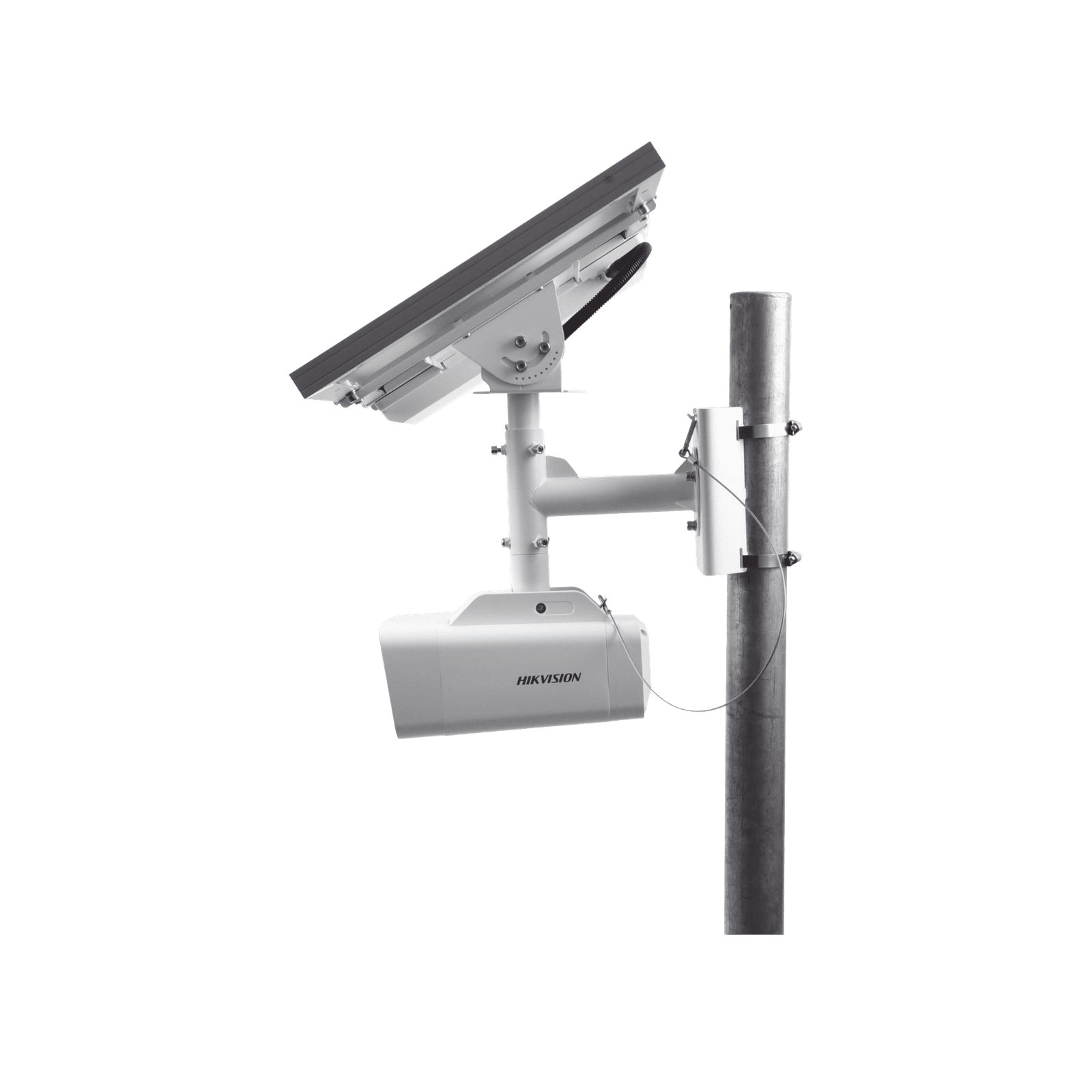 Kit Solar IP All in One / Cámara Bala ColorVu 4 Megapixel / Lente 4 mm / Panel Solar / Batería de Respaldo de Litio 23.2Ah (Hasta 24 Días) / Conexión 4G / Accesorios de Instalación DS-2XS2T47G1-LDH/4G/C18S40 - HIKVISION
