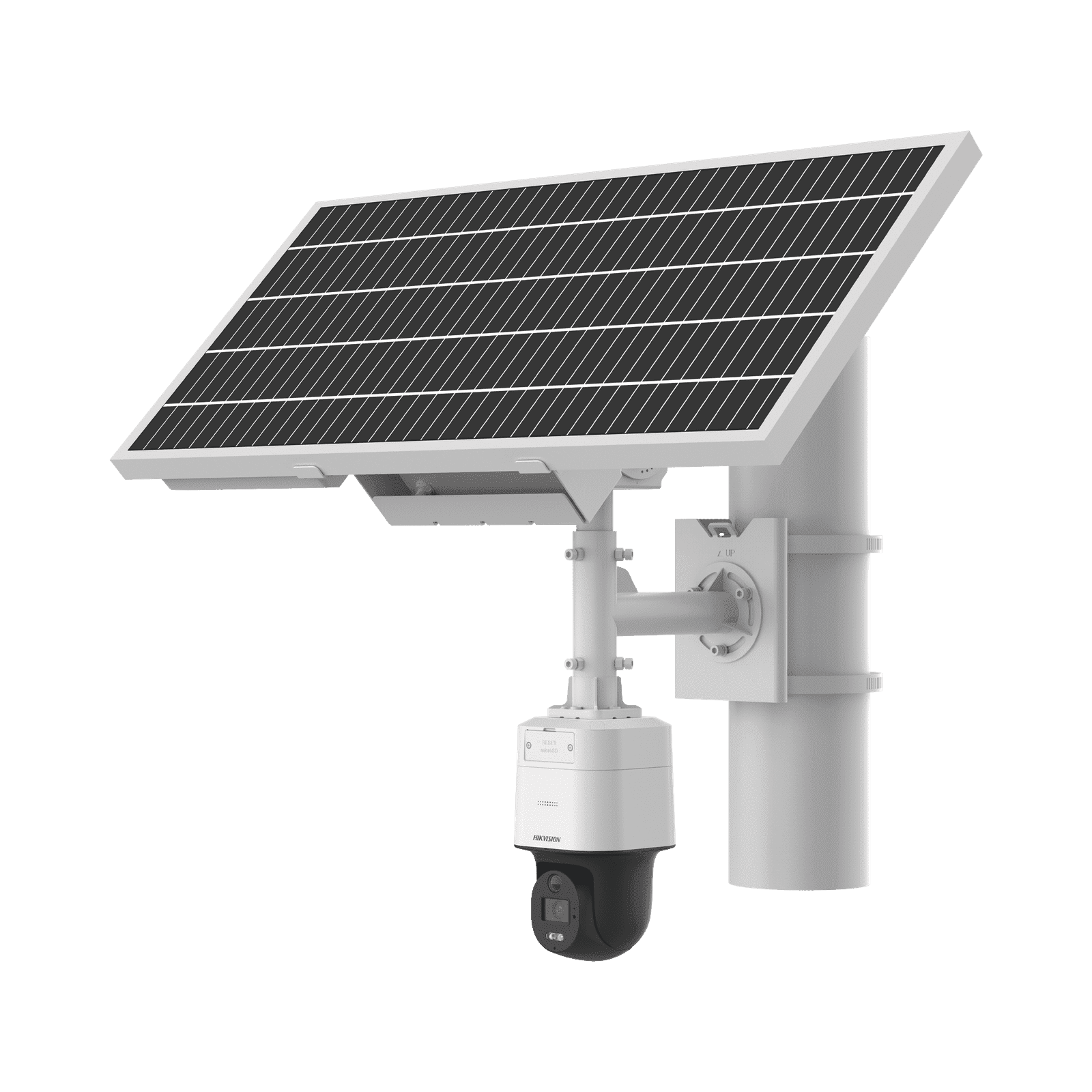 Kit Solar IP All in One / Cámara PT ColorVu 4 Megapixel / Lente 4 mm / Panel Solar / Batería de Respaldo de Litio 23.2Ah (Hasta 24 Días) / Conexión 4G / Accesorios de Instalación DS-2XS3Q47G1-LDH/4G/C18S40 - HIKVISION