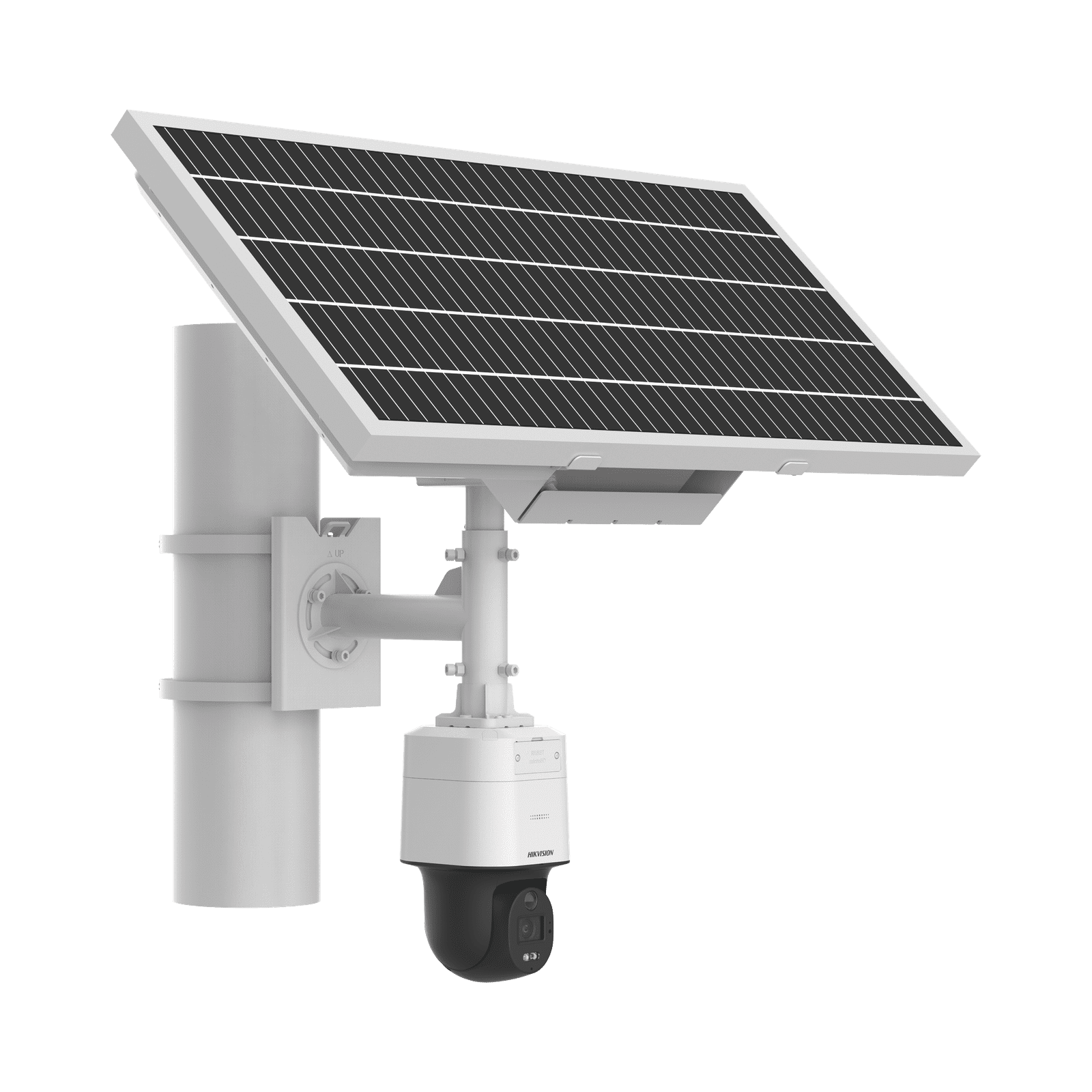 Kit Solar IP All in One / Cámara PT ColorVu 4 Megapixel / Lente 4 mm / Panel Solar / Batería de Respaldo de Litio 23.2Ah (Hasta 24 Días) / Conexión 4G / Accesorios de Instalación DS-2XS3Q47G1-LDH/4G/C18S40 - HIKVISION