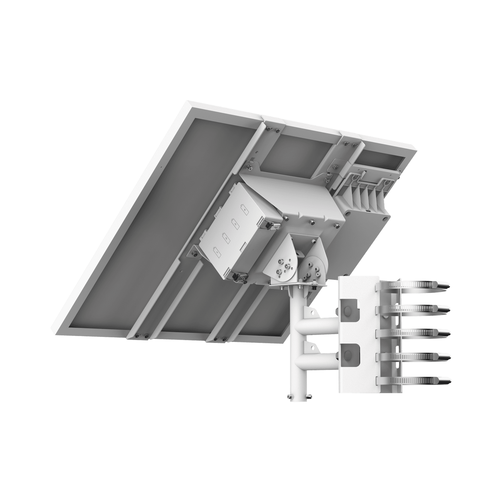 Kit Solar de alimentación / Panel Solar / Batería de Respaldo de Litio 360 Wh / 2 Salidas de 12 Vcd / Accesorios de Instalación / Uso en Exterior IP66 DS-2XS6K01-C36S80 - HIKVISION
