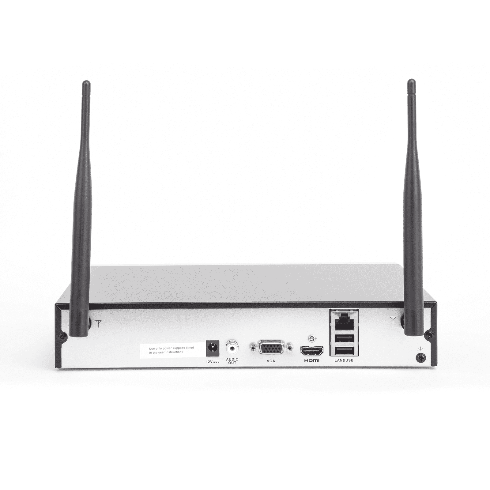 NVR 4 Megapixel / 8 canales IP / 1 Bahía de Disco Duro / 2 Antenas Wi-Fi / Salida de Vídeo Full HD DS-7108NI-K1/W/M(C) - HIKVISION