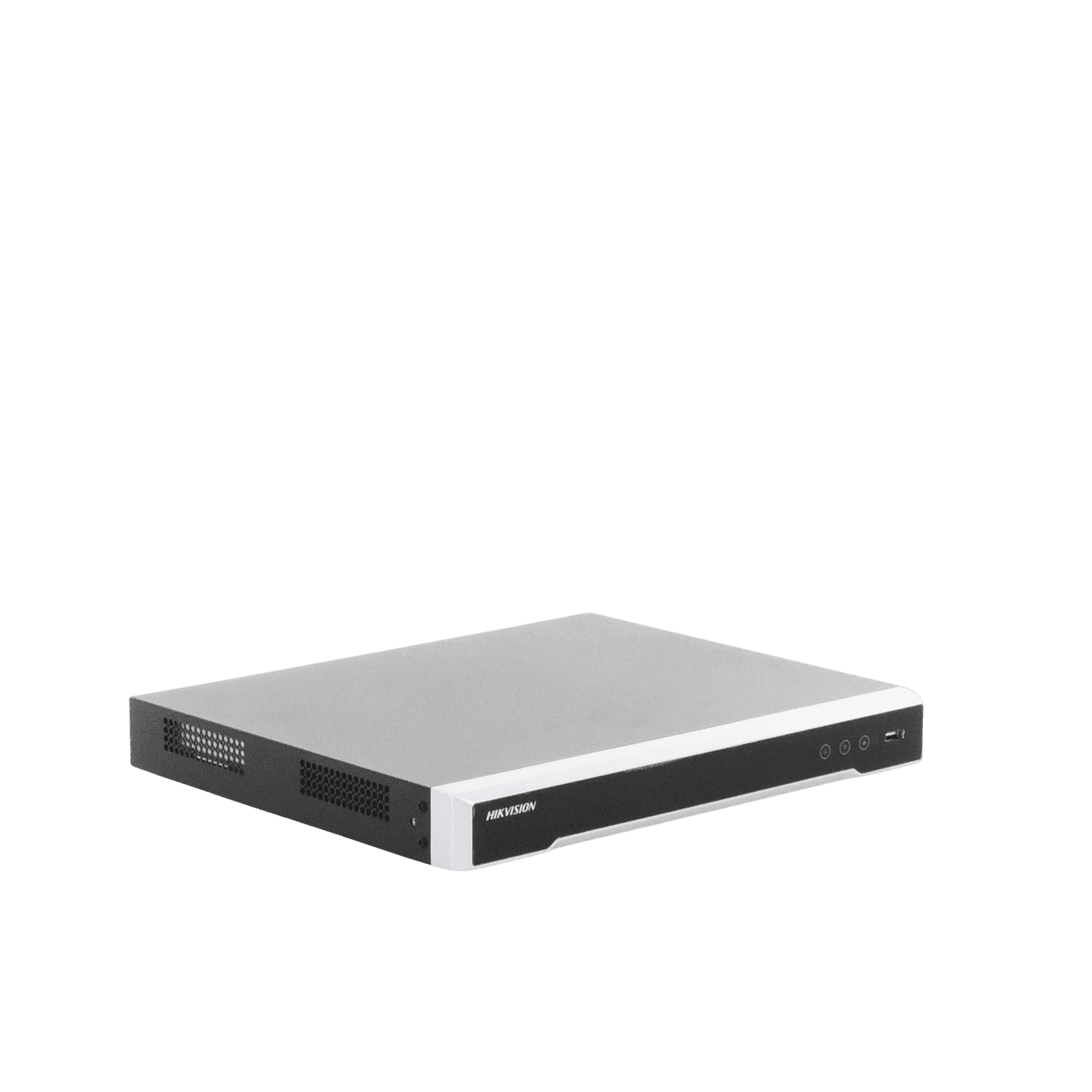 NVR 8 Megapixel (4K) (Compatible con Cámaras ACUSENSE) / 16 canales IP / 16 Puertos PoE+ / 2 Bahías de Disco Duro / Salida de Vídeo en 4K / 300 Metros PoE Modo Extendido DS-7616NI-Q2/16P(D) - HIKVISION